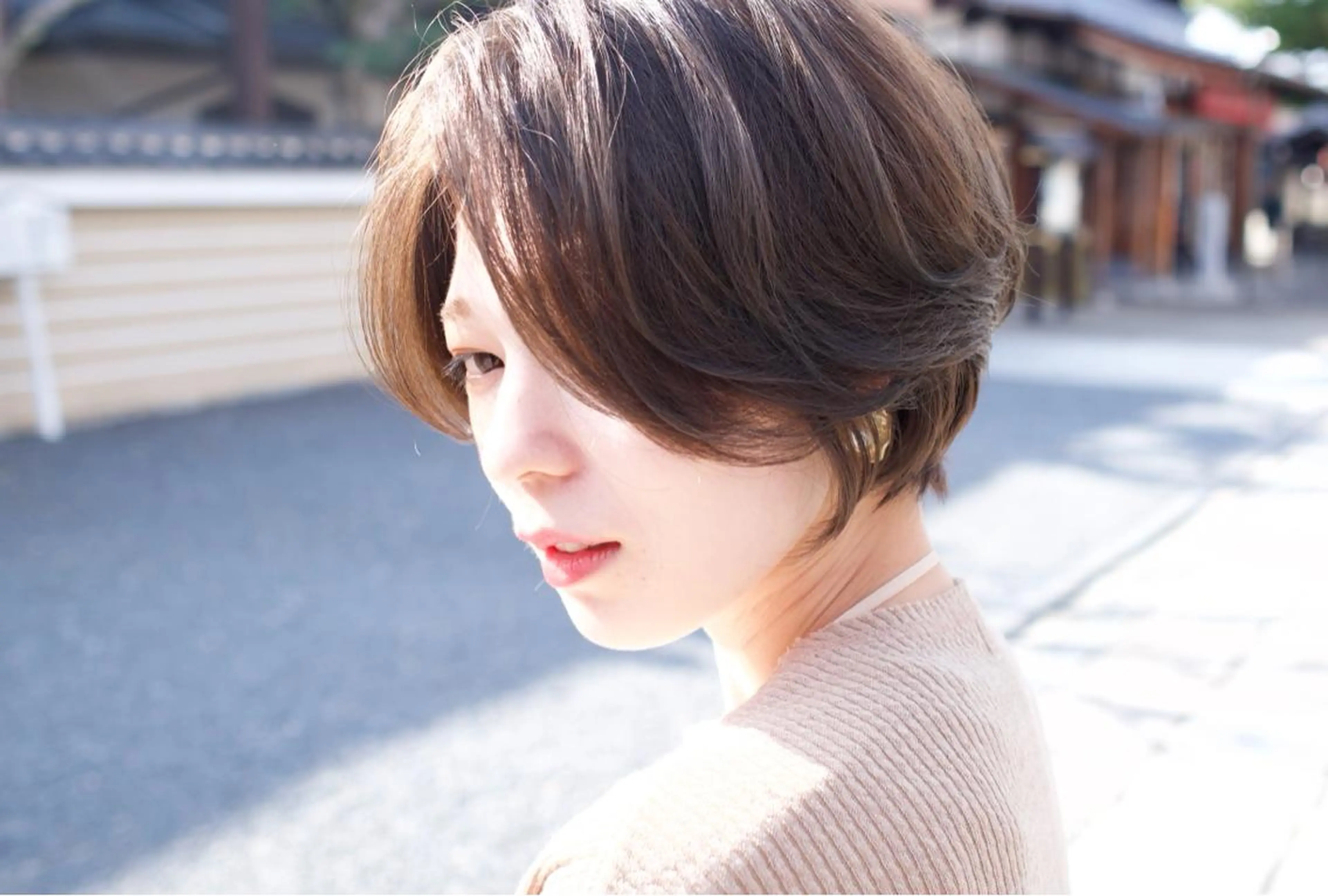 ショート ショートボブ ボブ ショートヘア 衣笠 雅俊のヘアスタイル