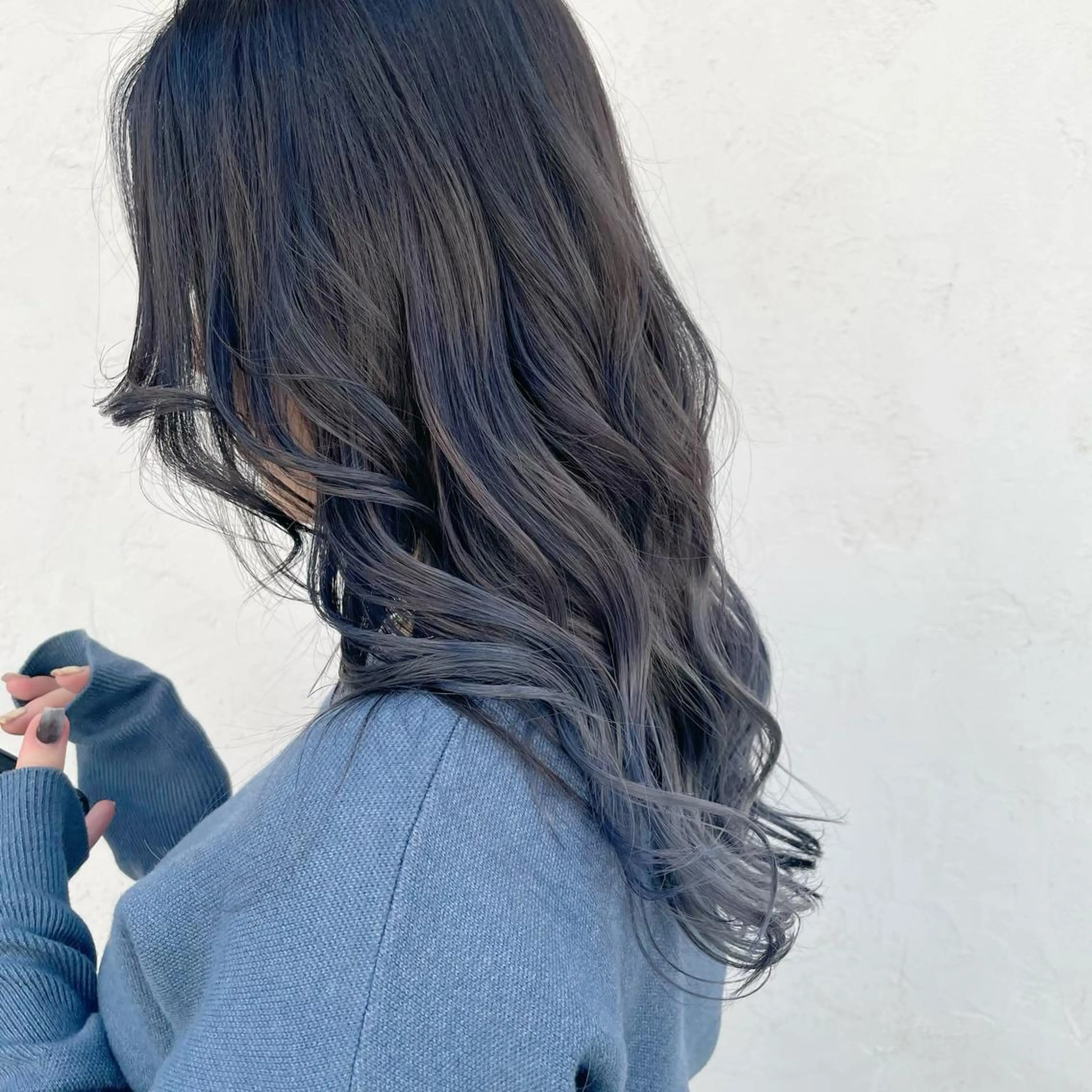 セミロング カラー 顔周りカット 【オノザワリョウ】のヘアスタイル