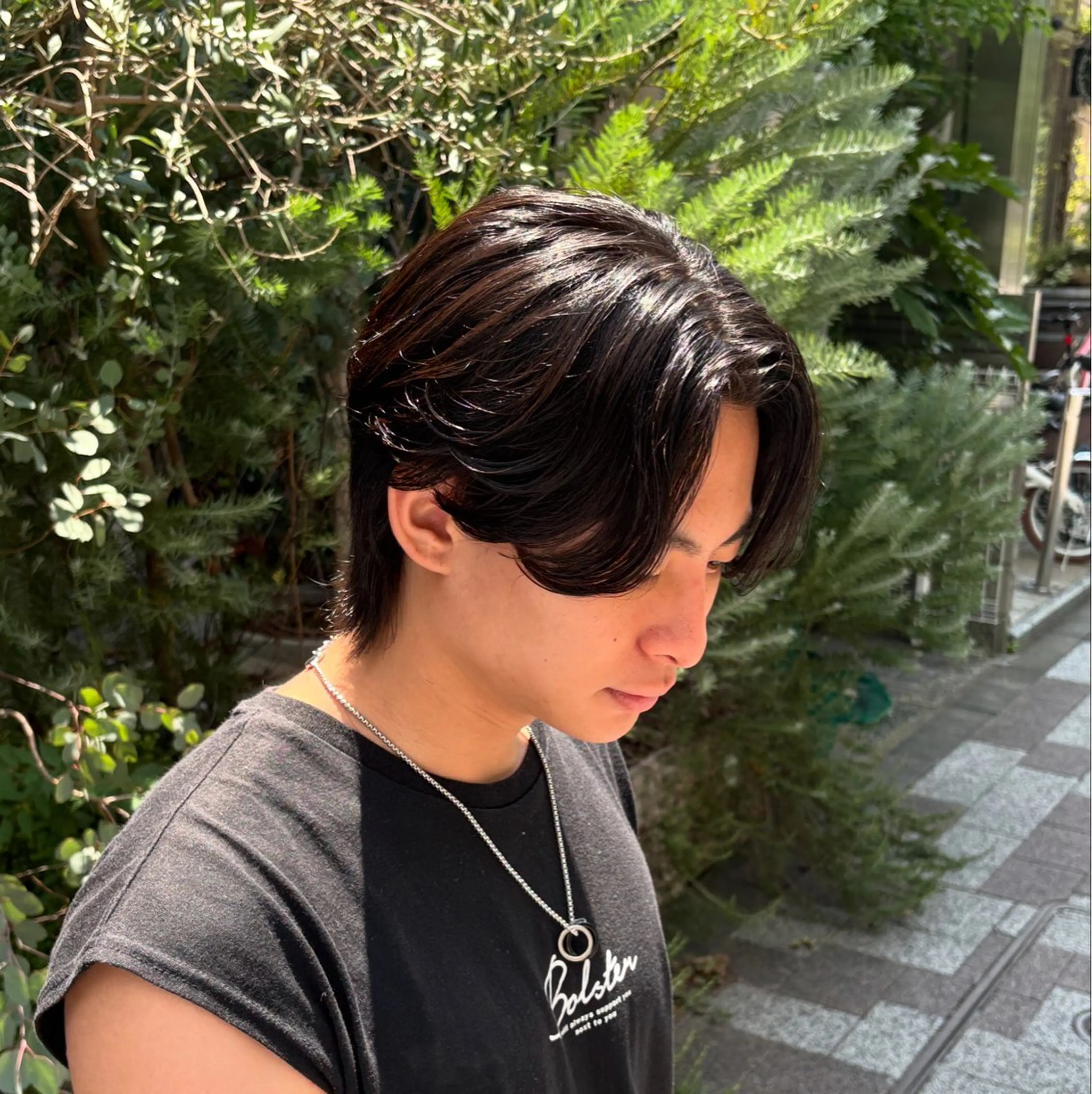 ショート メンズ メンズパーマ カット パーマ ヘッドスパ フェザー/シャドウ/ 酸性ストレートのヘアスタイル