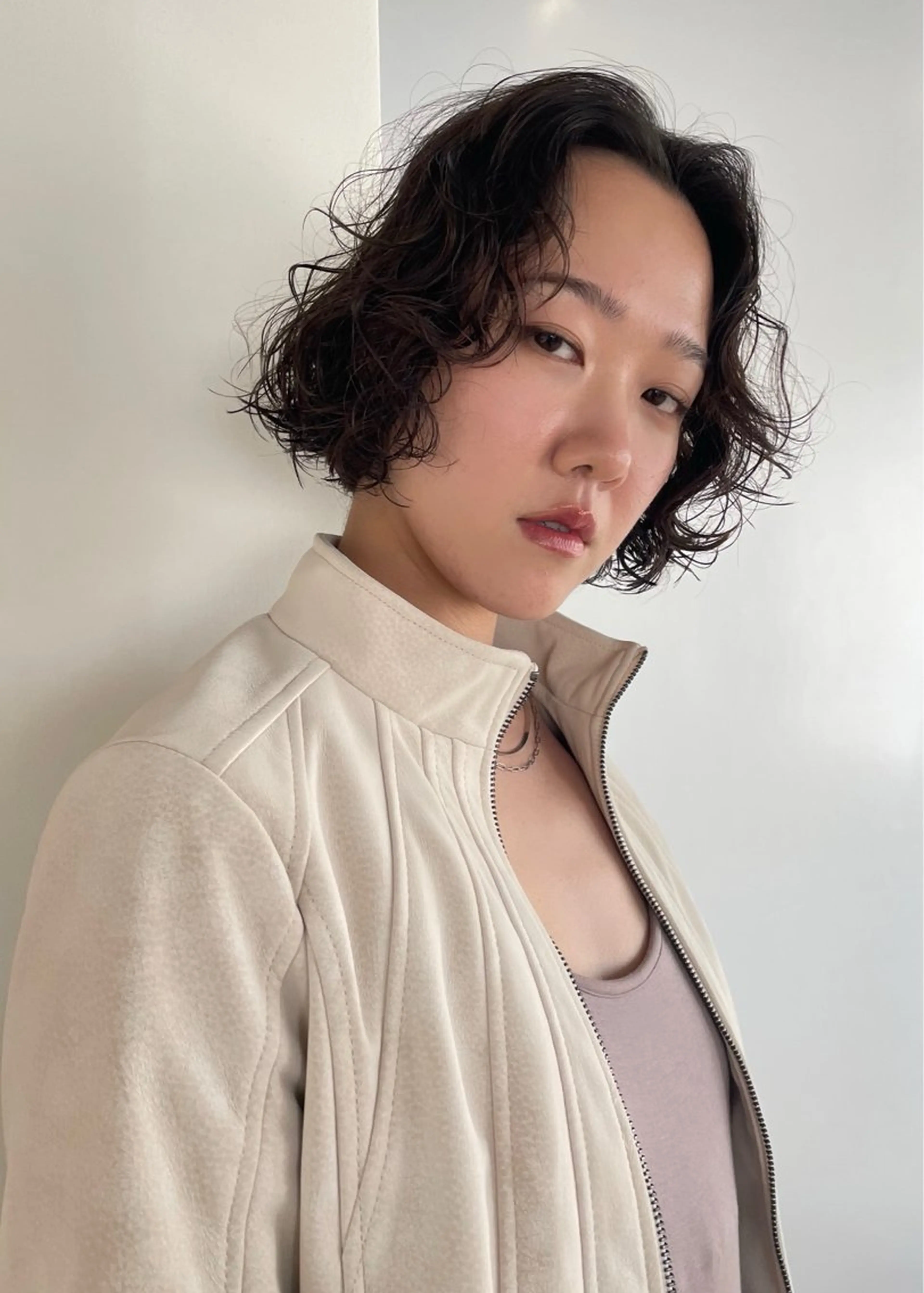 ミディアム カット パーマ 学芸大学 /ボブ SaKuraのヘアスタイル