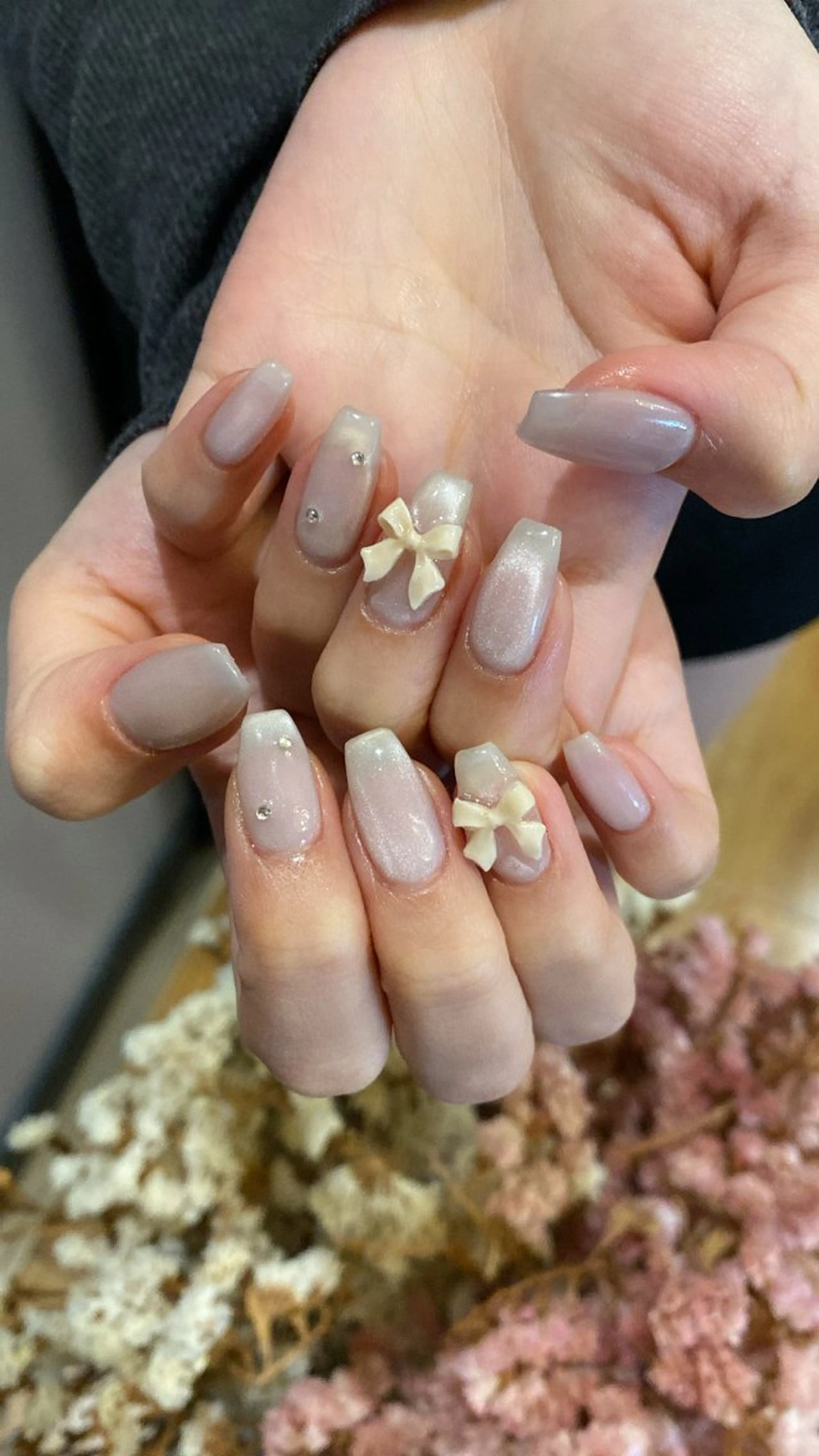 ネイル ハンドネイル crystal ⭐︎ colorのネイルデザイン