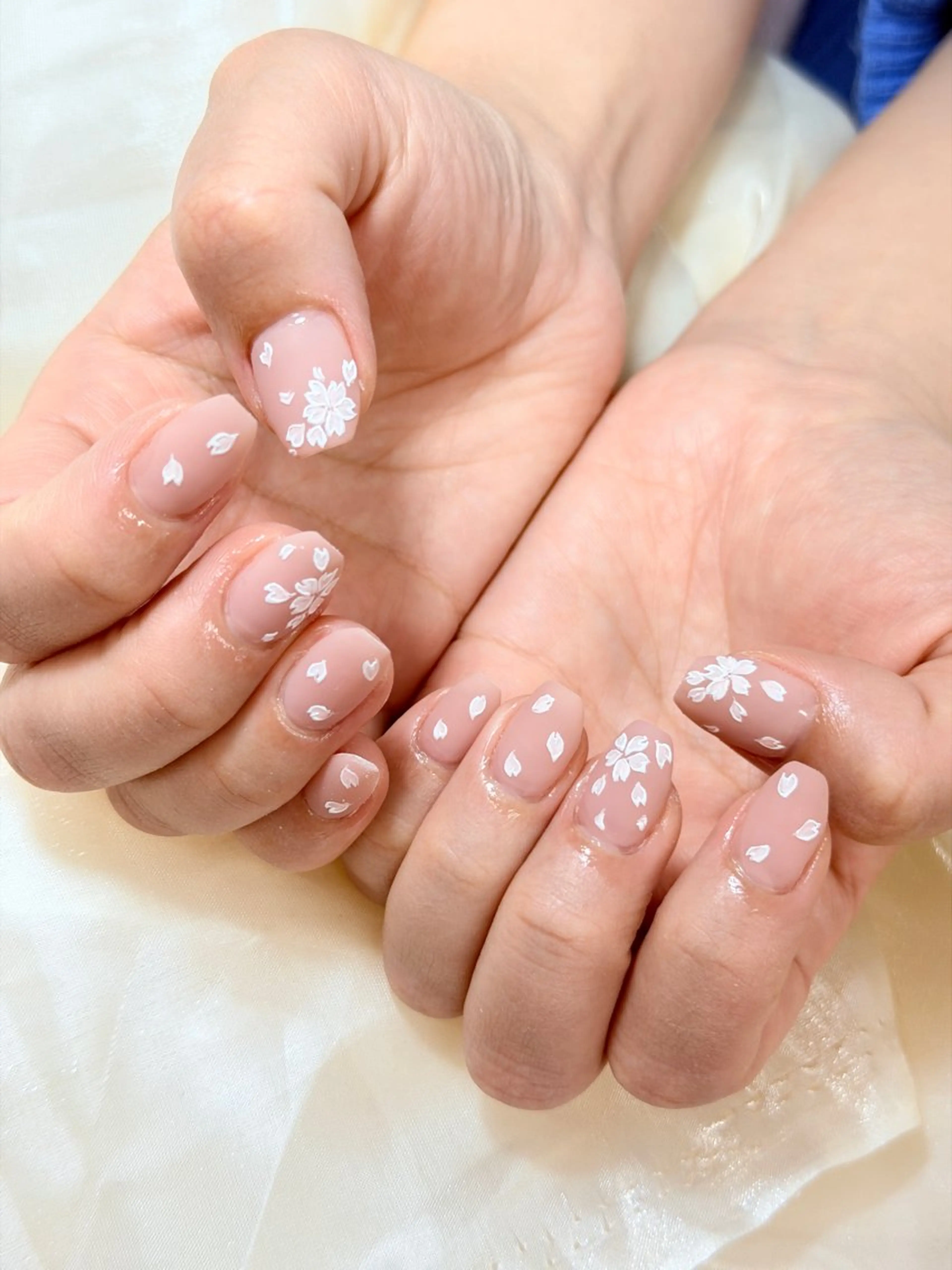 ネイル 桜ネイル ハンドネイル ha kuのネイルデザイン