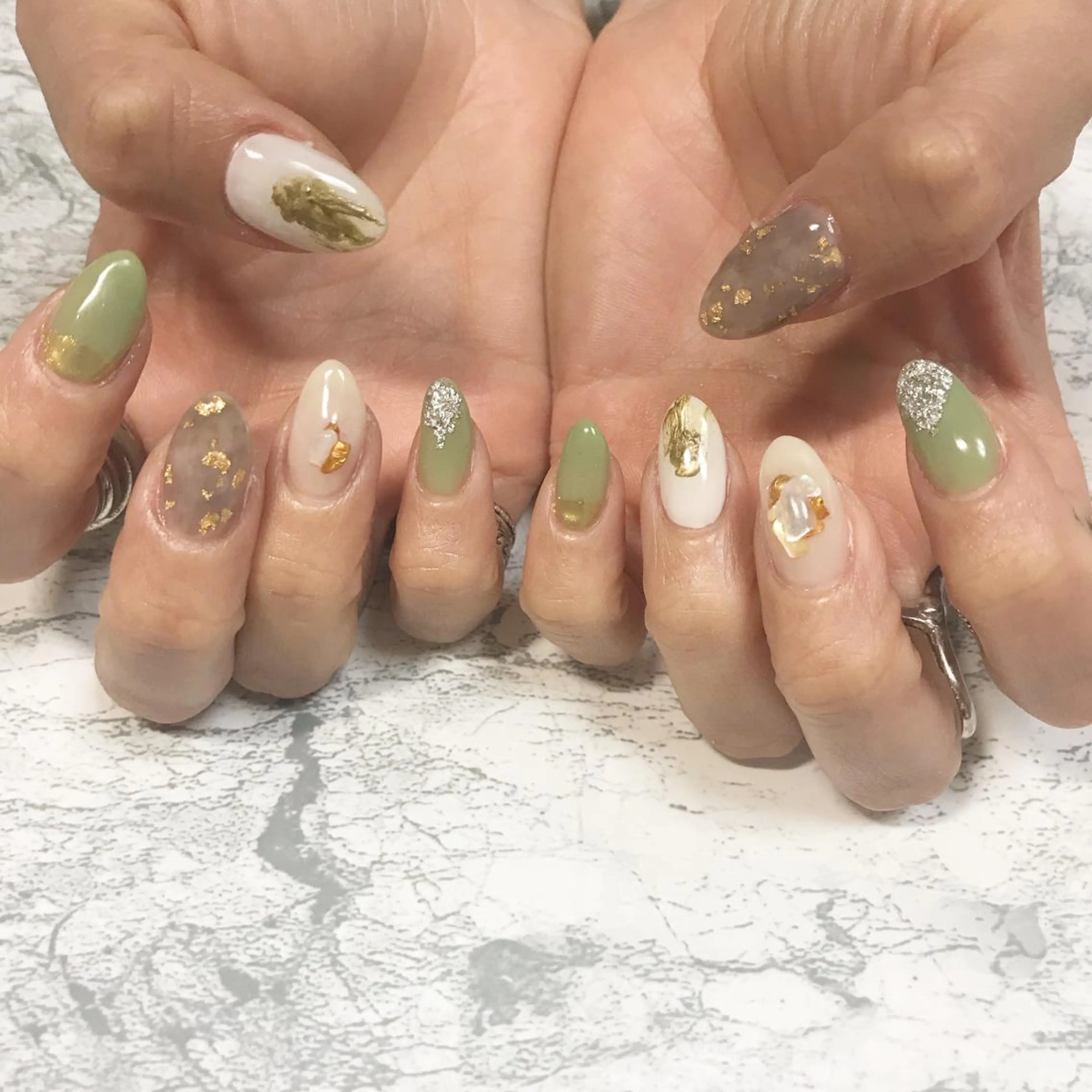 ネイル フットネイル ニュアンスネイル シンプルネイル 春ネイル 夏ネイル nail fufla ♡yamane♡のネイルデザイン
