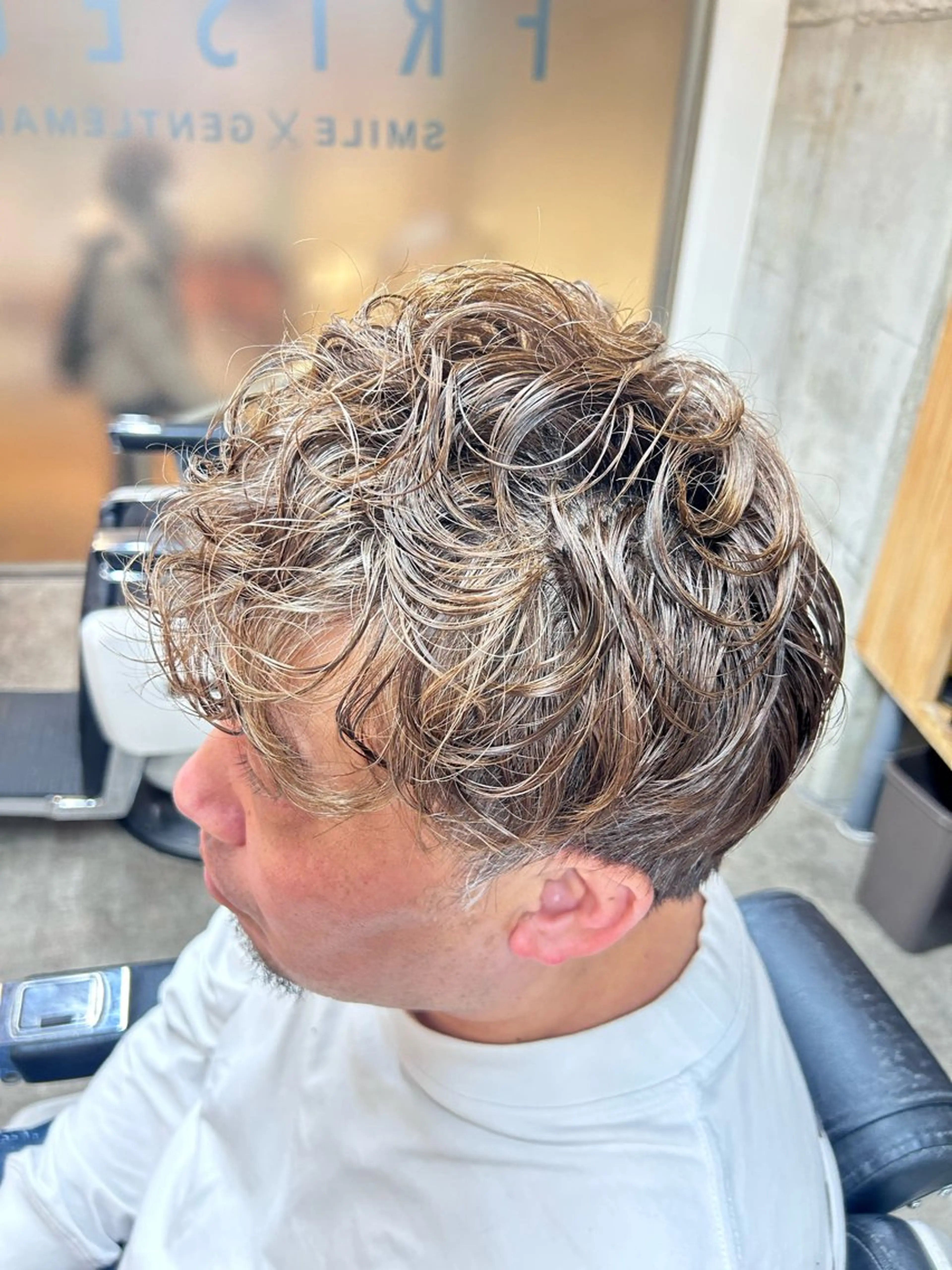パーマ ヘアアレンジ メンズ メンズパーマ FRISEUR/山本 美芽のヘアスタイル