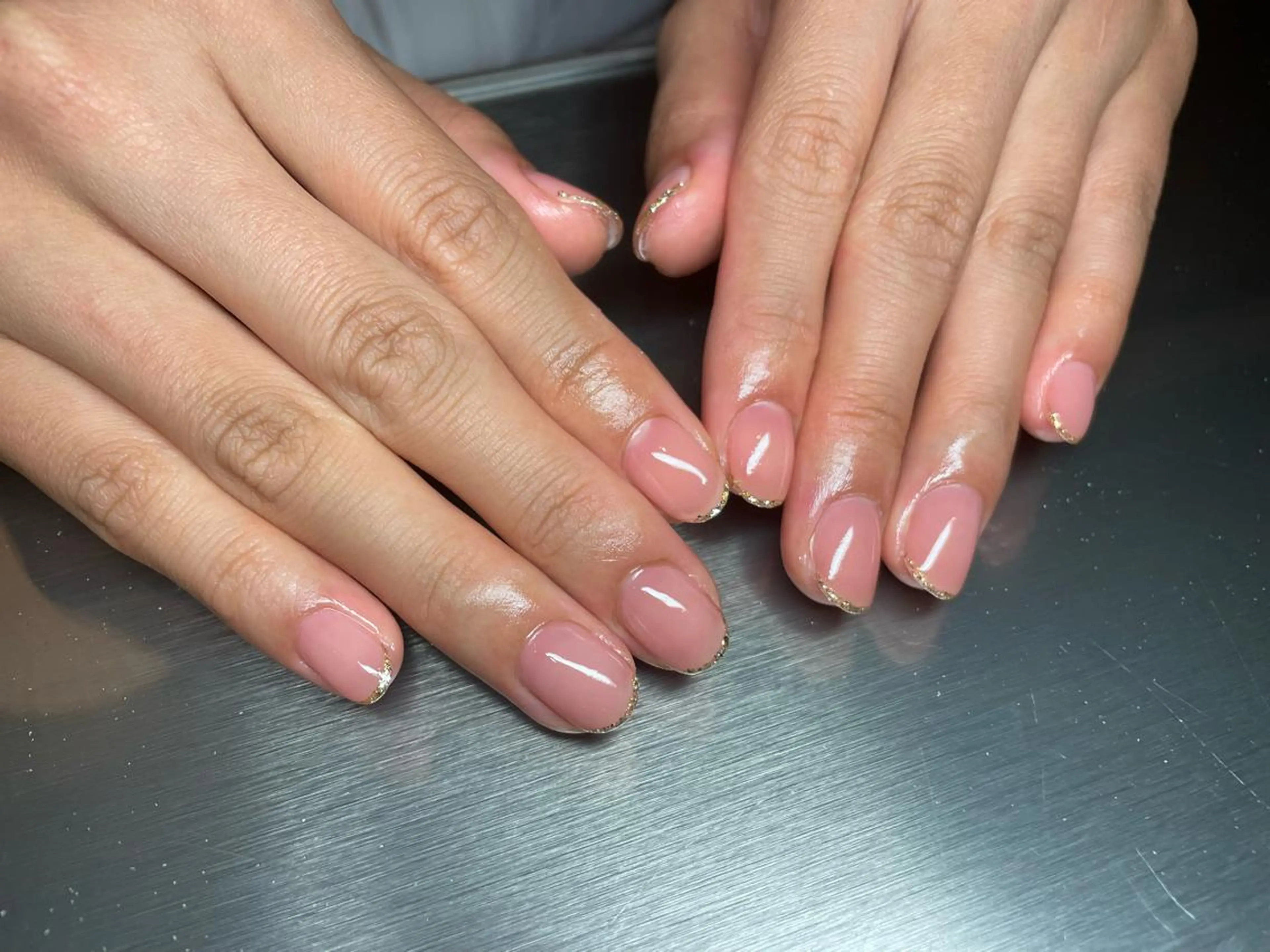 ネイル フレンチネイル ARCHE 心斎橋 常塚のヘアスタイル