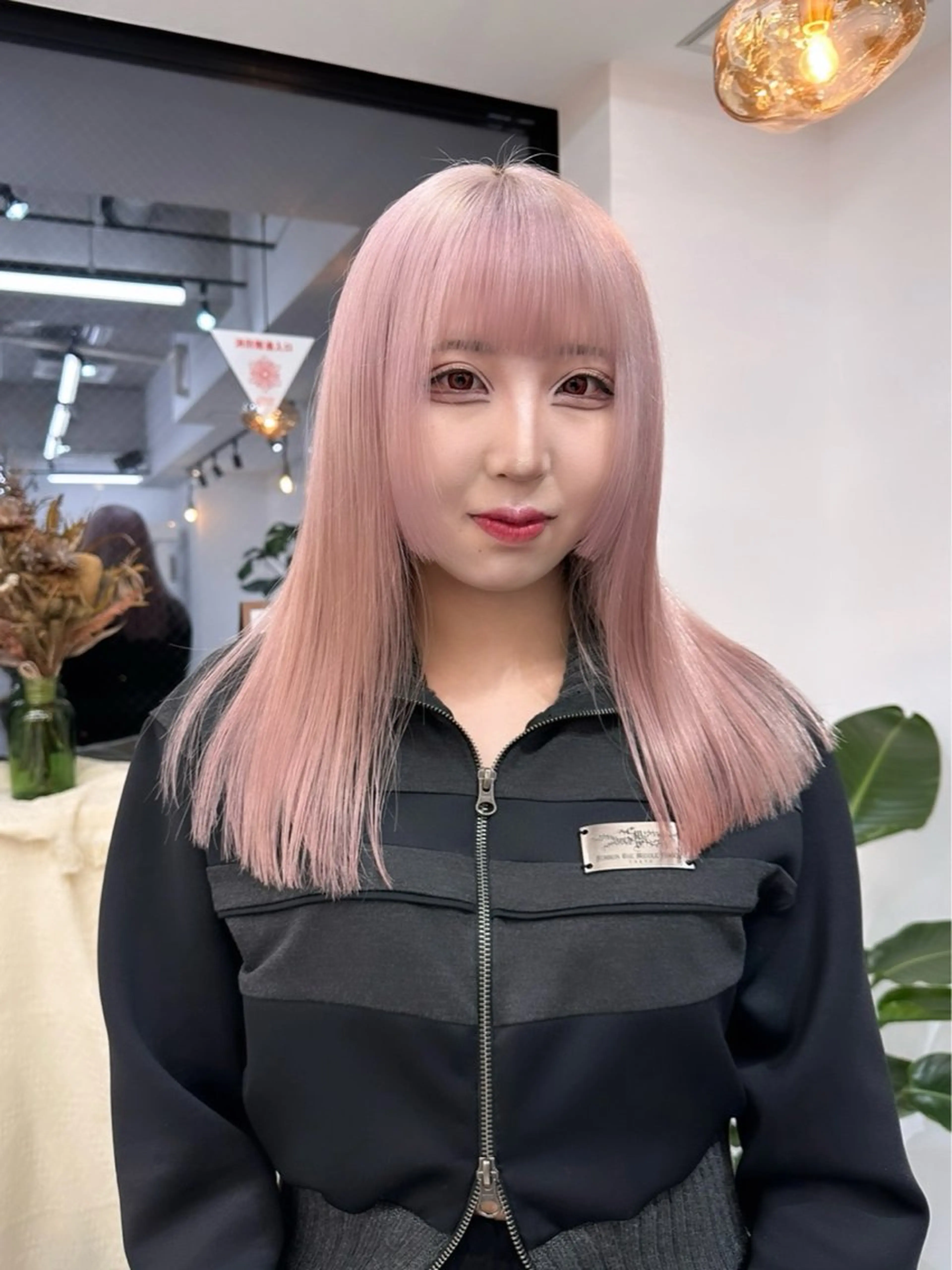 ロング カラー ヘアアレンジ TAKUMAブリーチ /切りっぱなし🪽のヘアスタイル