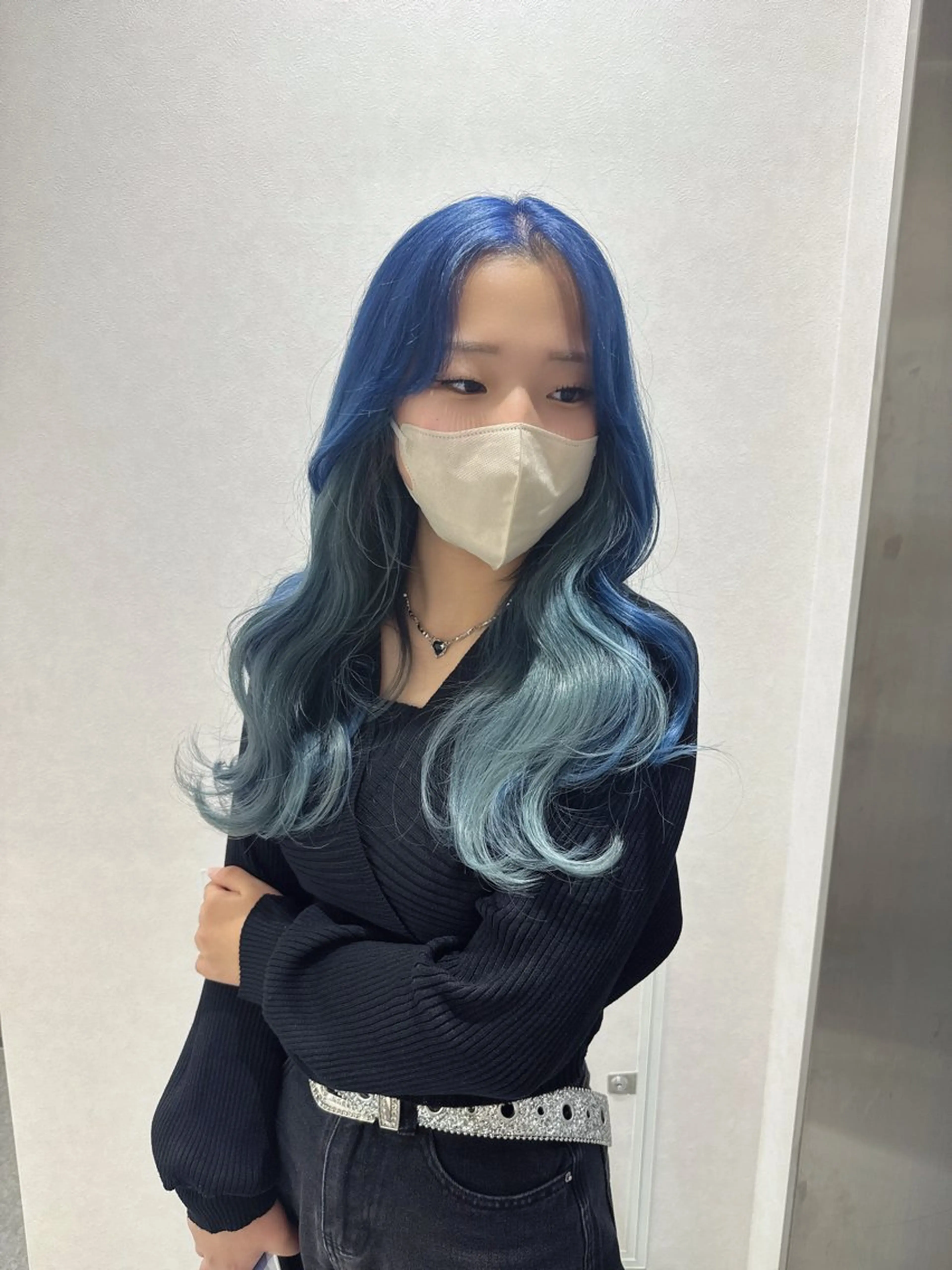 ロング カラー ヘアカラー トリートメント 𝐑𝐲𝐮𝐤𝐢 【店長】ALEAPのヘアスタイル