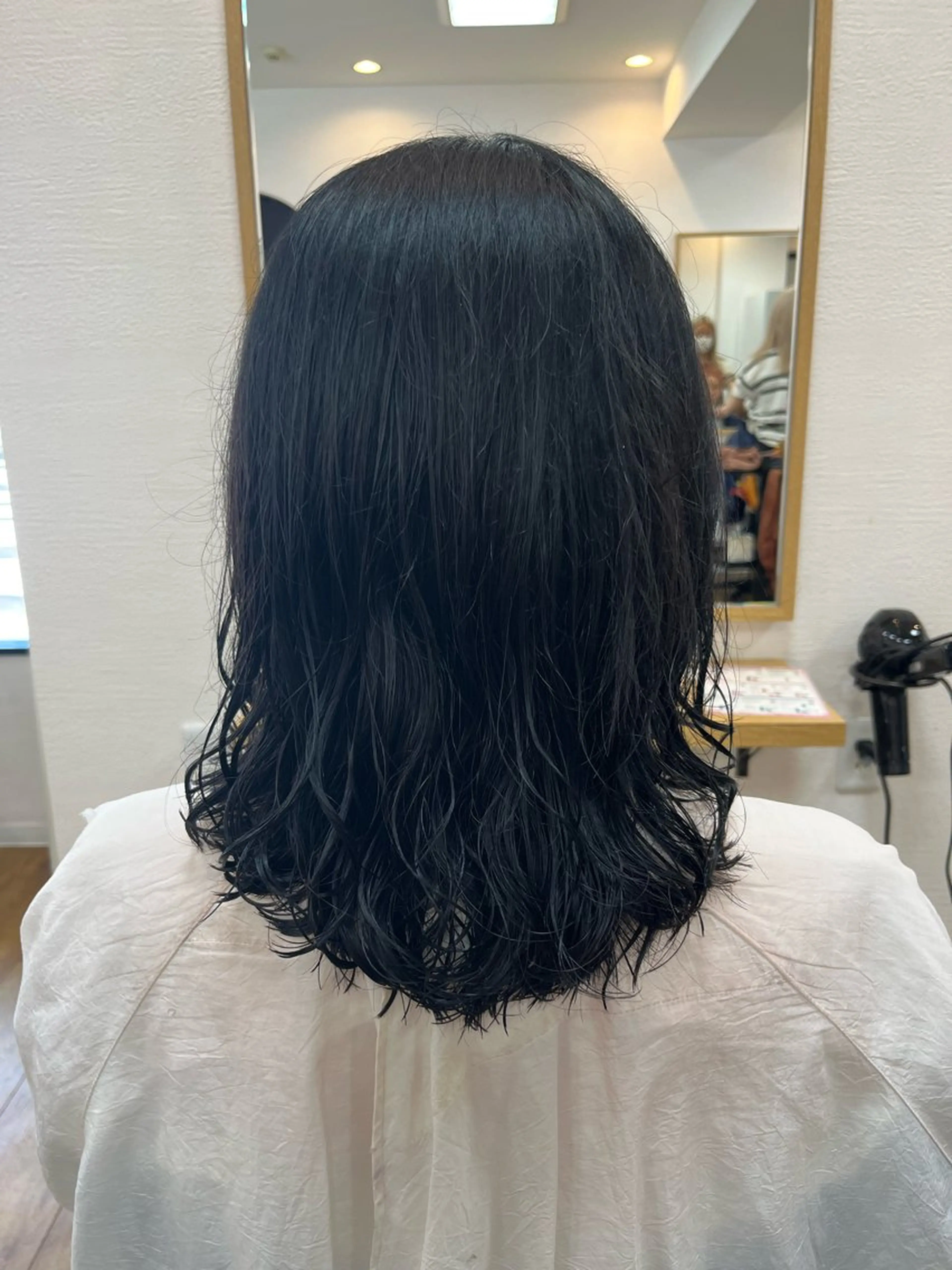 ミディアム カラー パーマ パーマ トリートメント 泉 綾乃モーラ[鳳店]のヘアスタイル