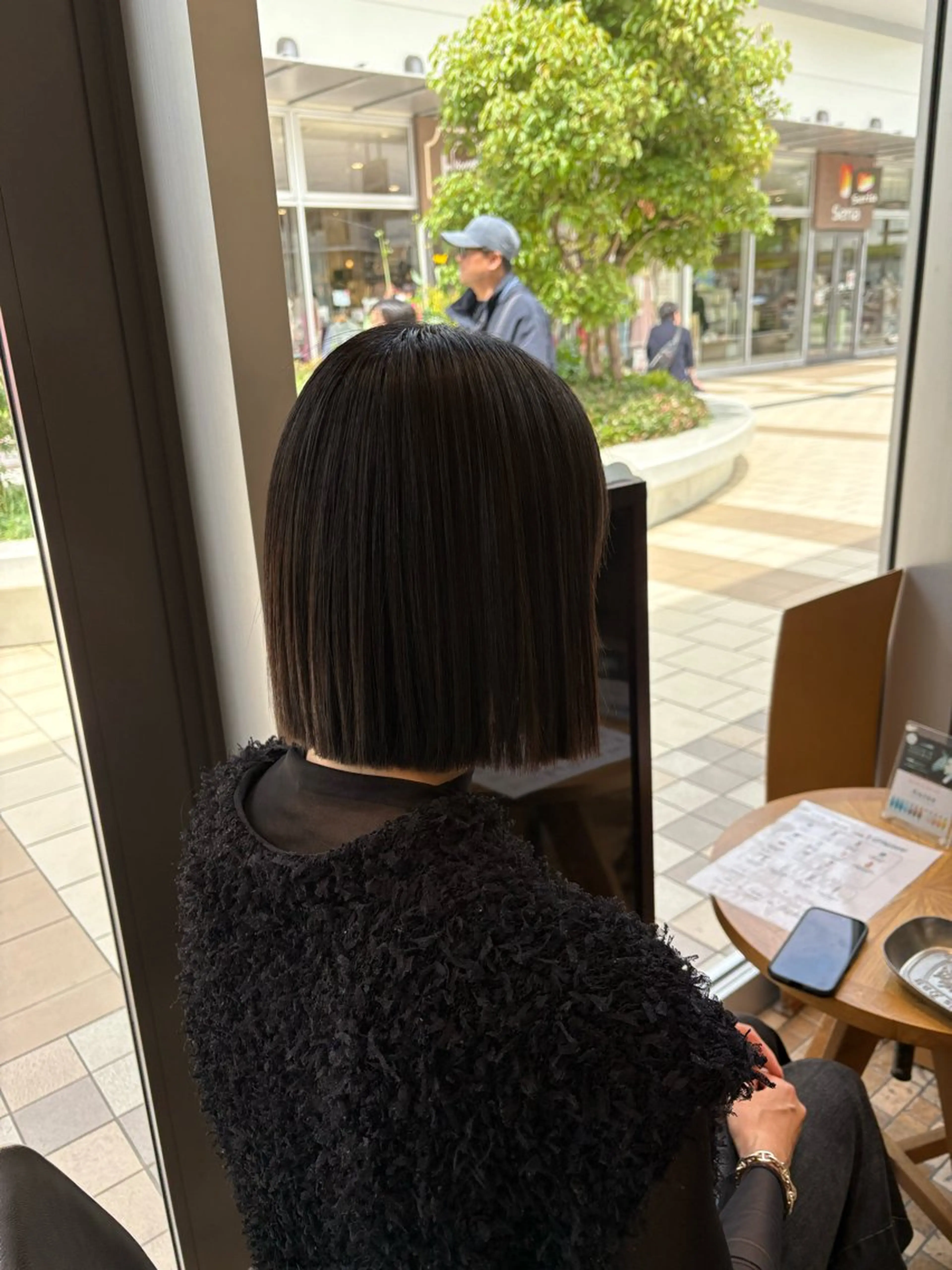 ショート カット ヘアカラー 縮毛矯正 ノンダメージカラー/ ボブ/RINのヘアスタイル