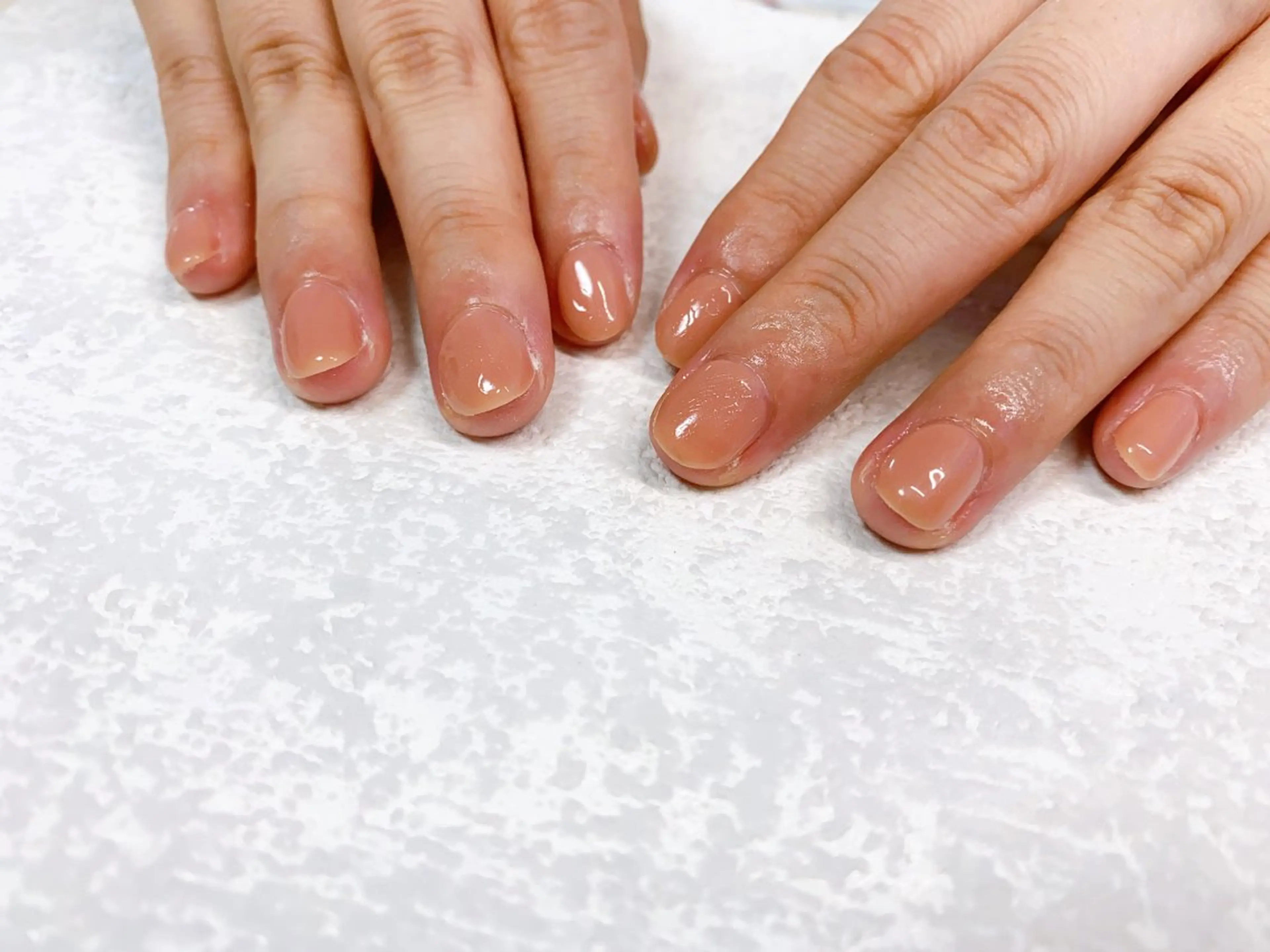 ネイル オーロラネイル フラワーネイル フットネイル フレンチネイル ジェルネイル mogunail &blowのネイルデザイン