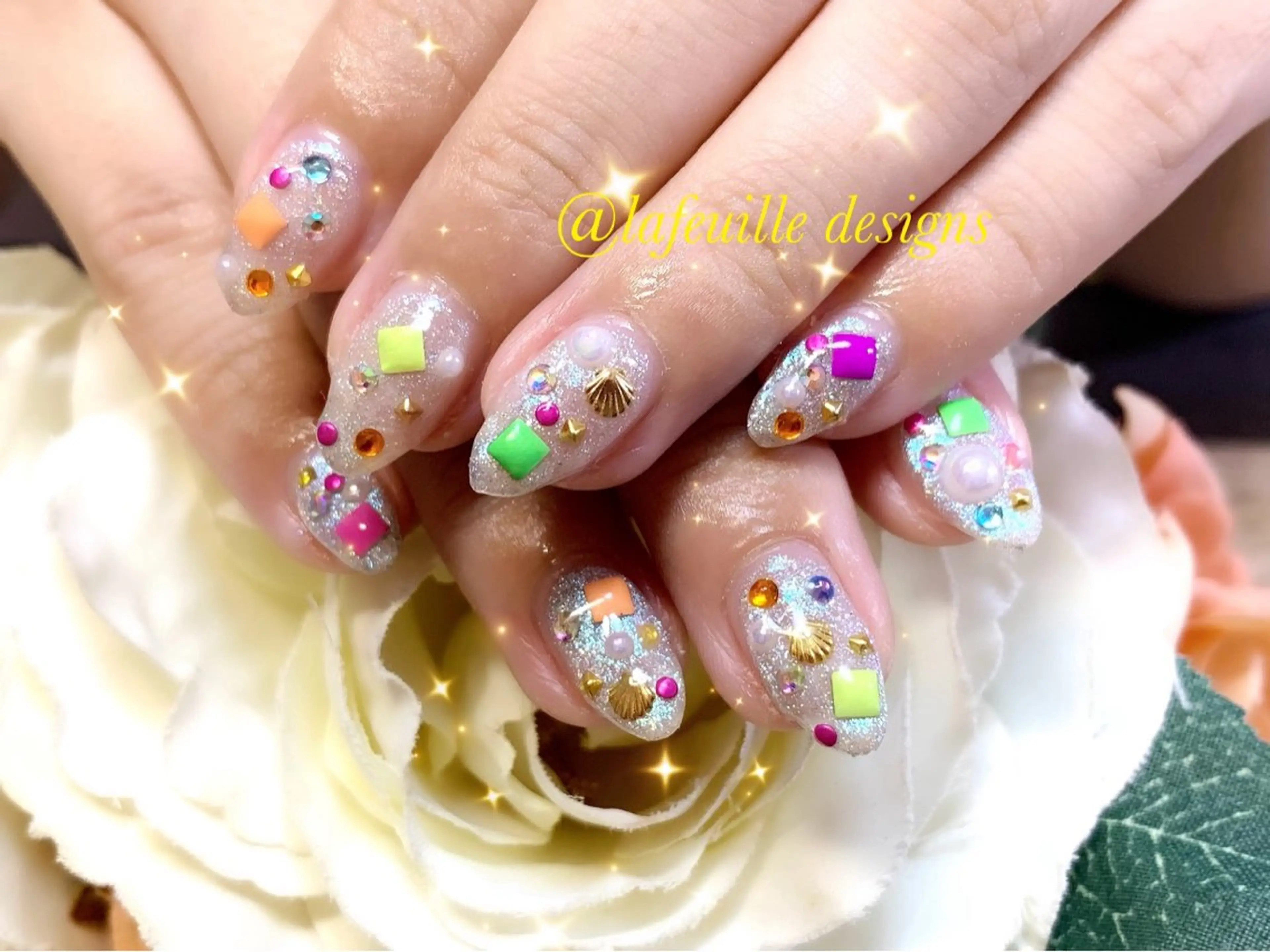 ネイル サロンドラフィーユ LAFEUILLEのネイルデザイン