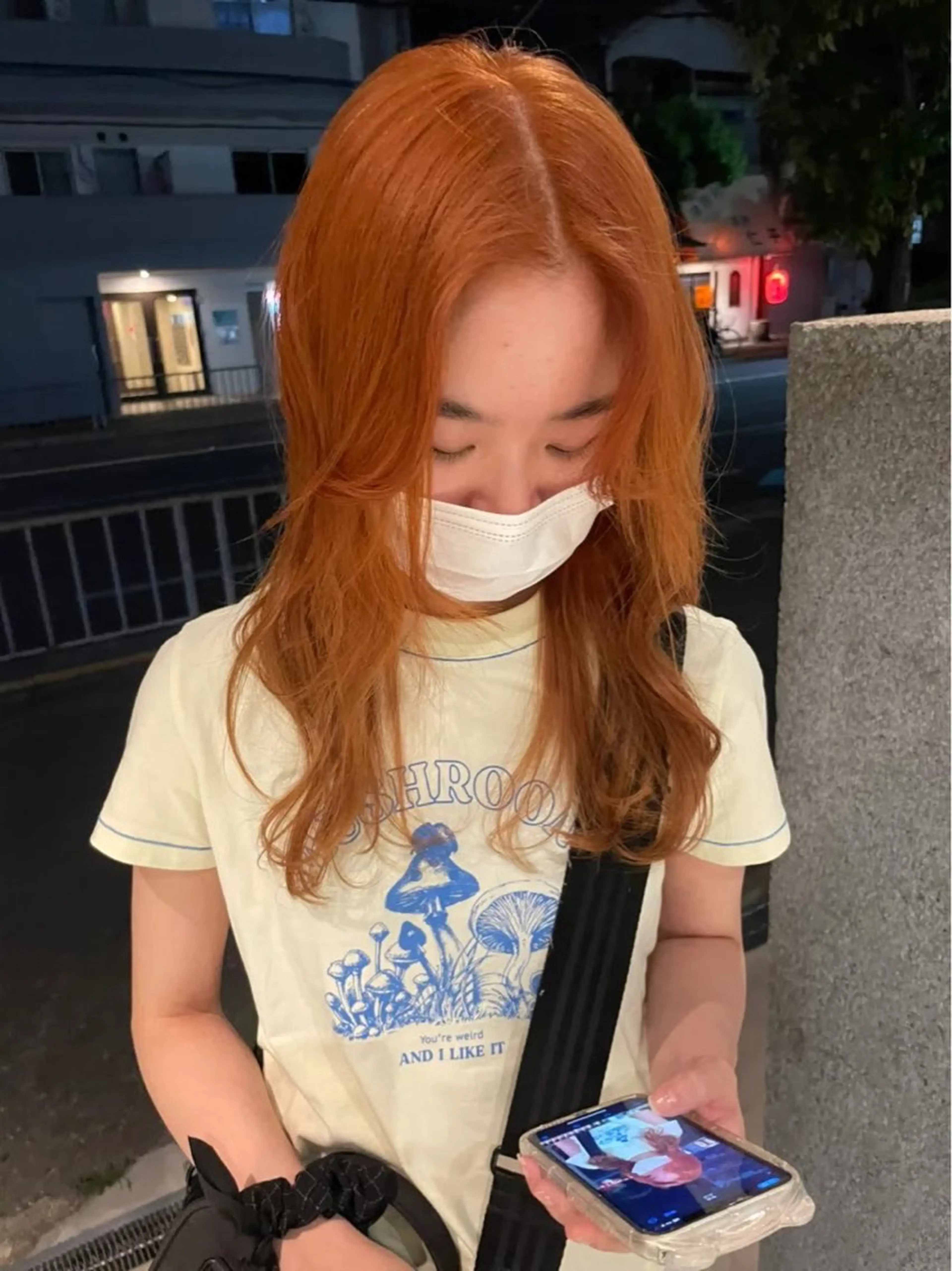 カラー パーマ/透明感カラー 小松のヘアスタイル