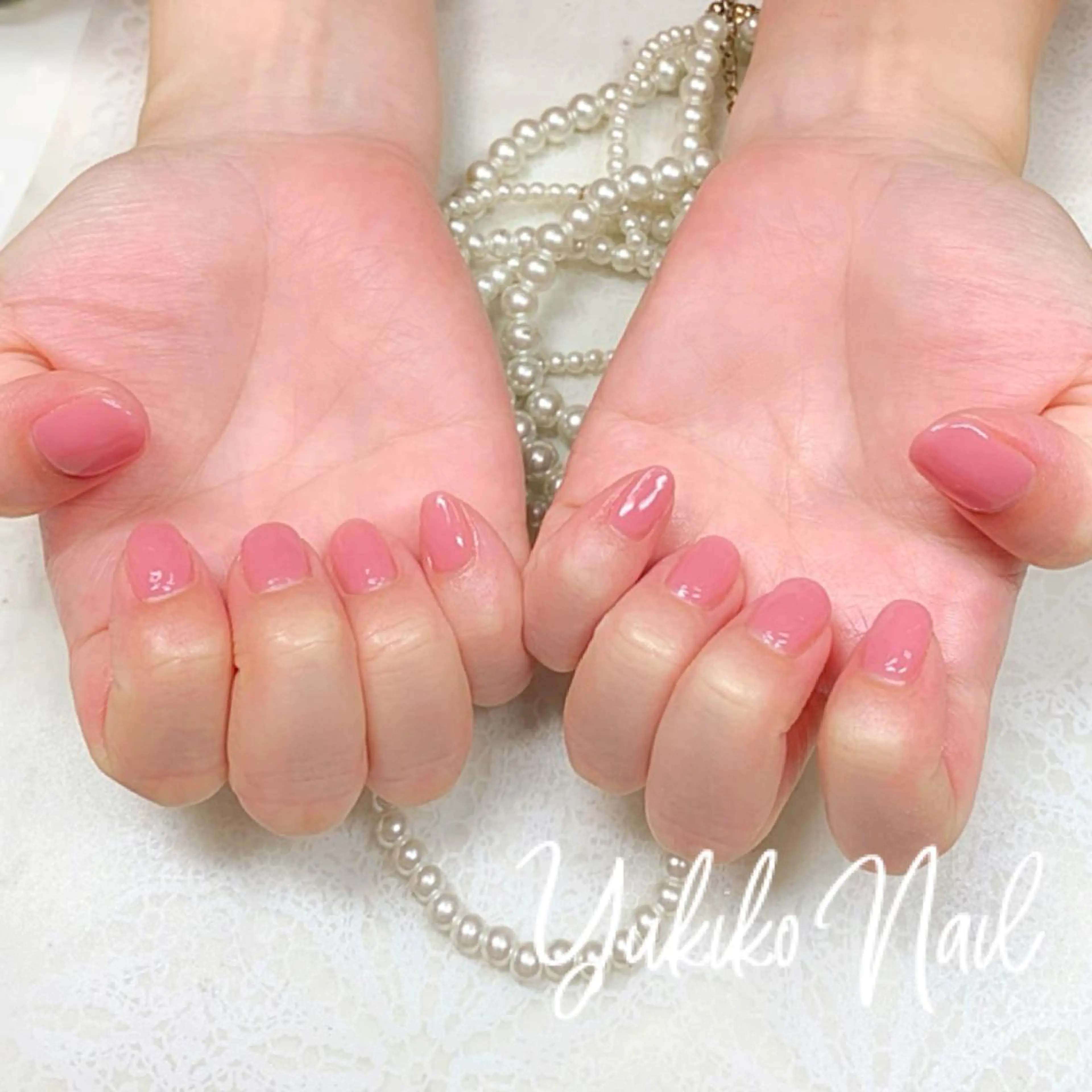 ネイル ワンカラーネイル ハンドネイル ユキコ ネイルのネイルデザイン