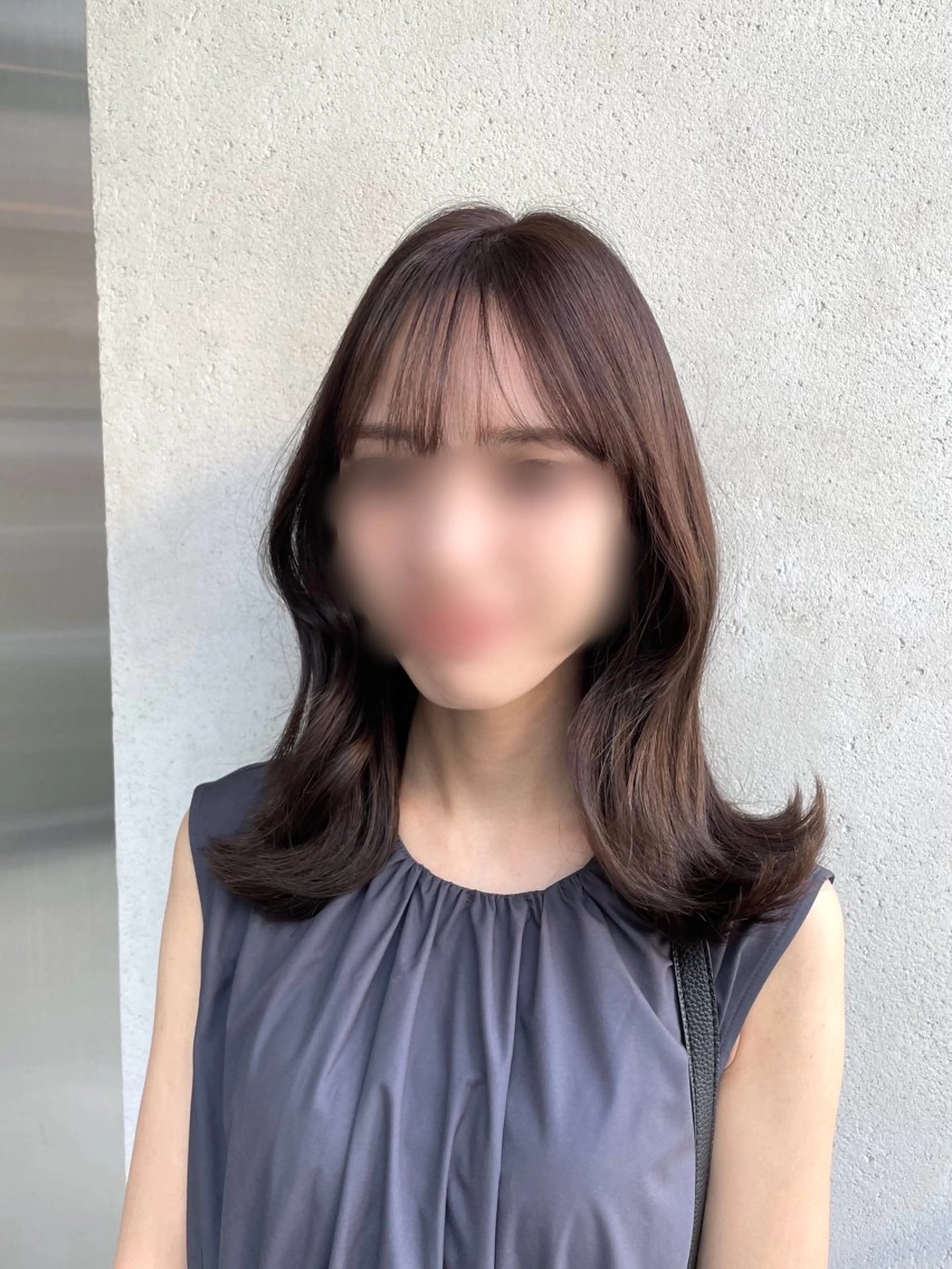 ミディアム 【azure横浜】 🧸misaki🌸のヘアスタイル