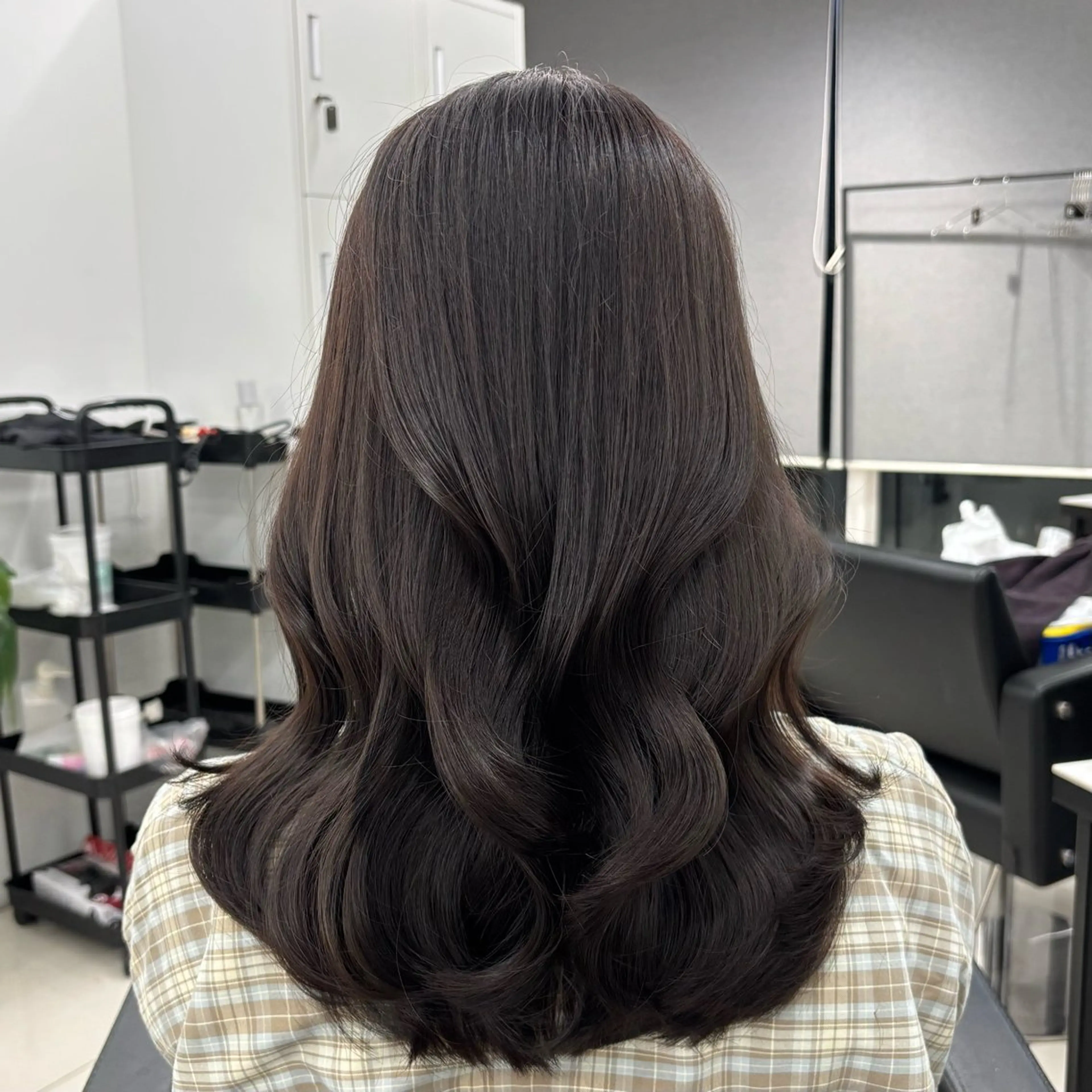 セミロング カラー ️髪質改善luce /美髪矯正🎀こゆきのヘアスタイル