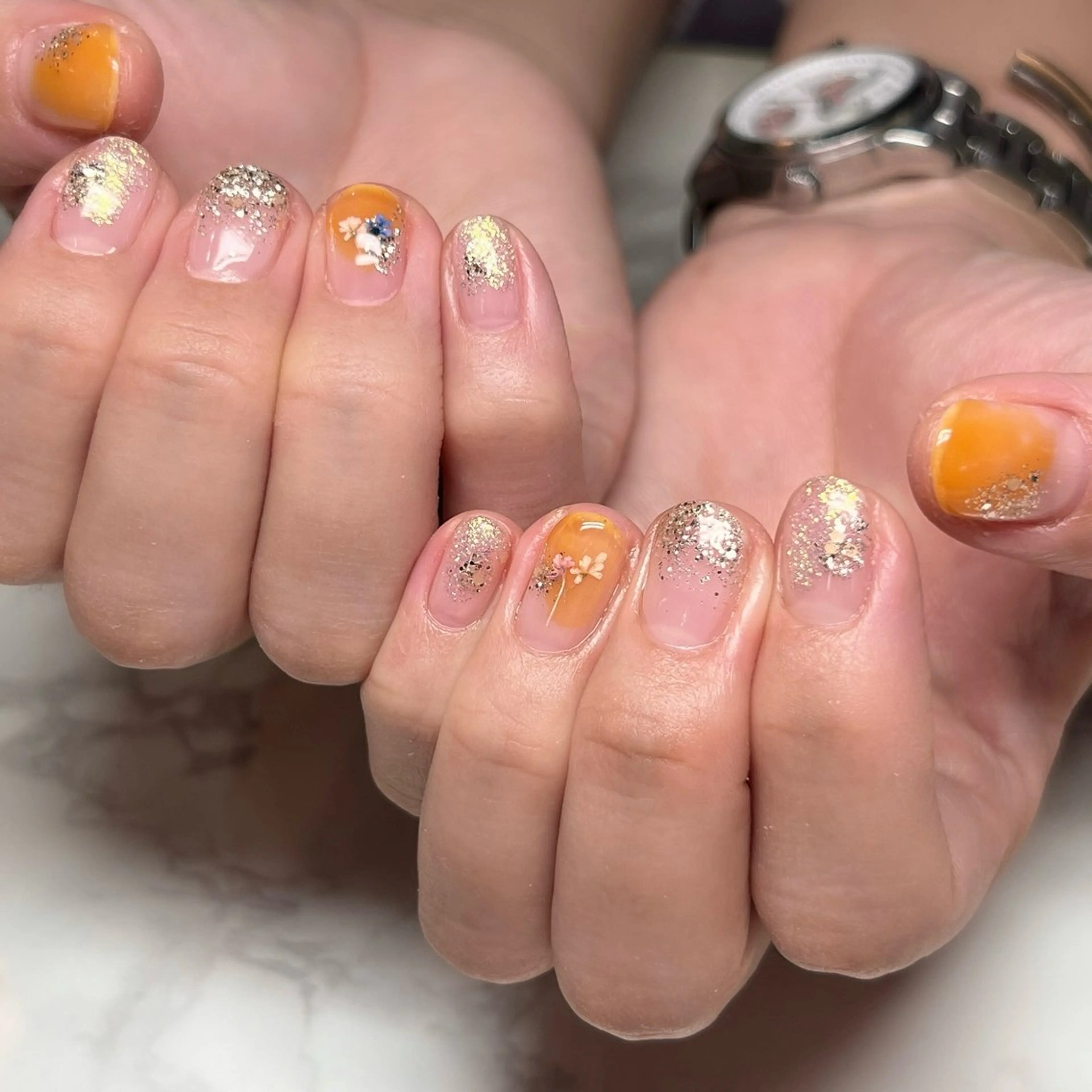 ネイル ハンドネイル 渡辺 あけみのネイルデザイン