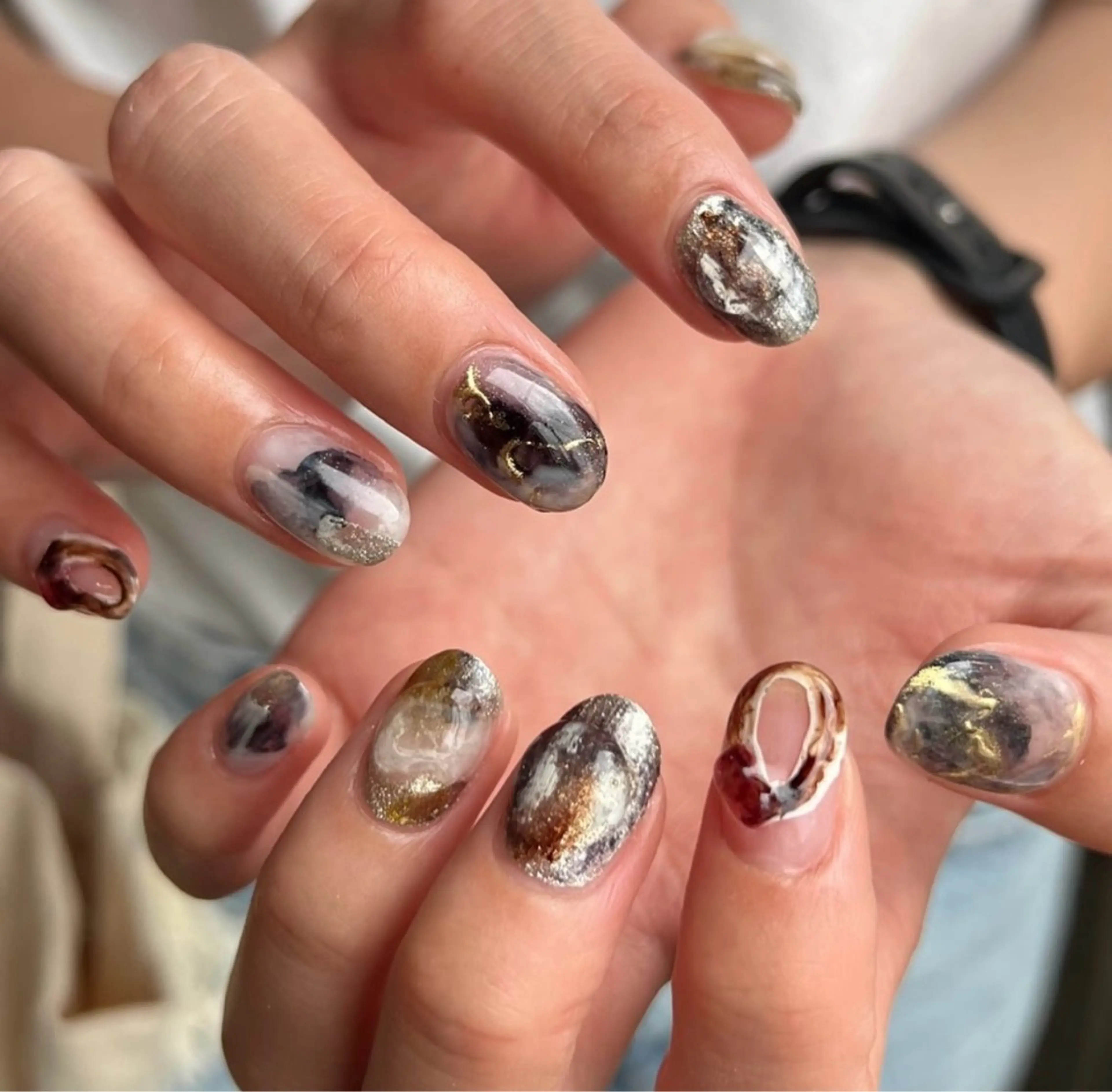 ネイル ニュアンスネイル Eden Nailのネイルデザイン