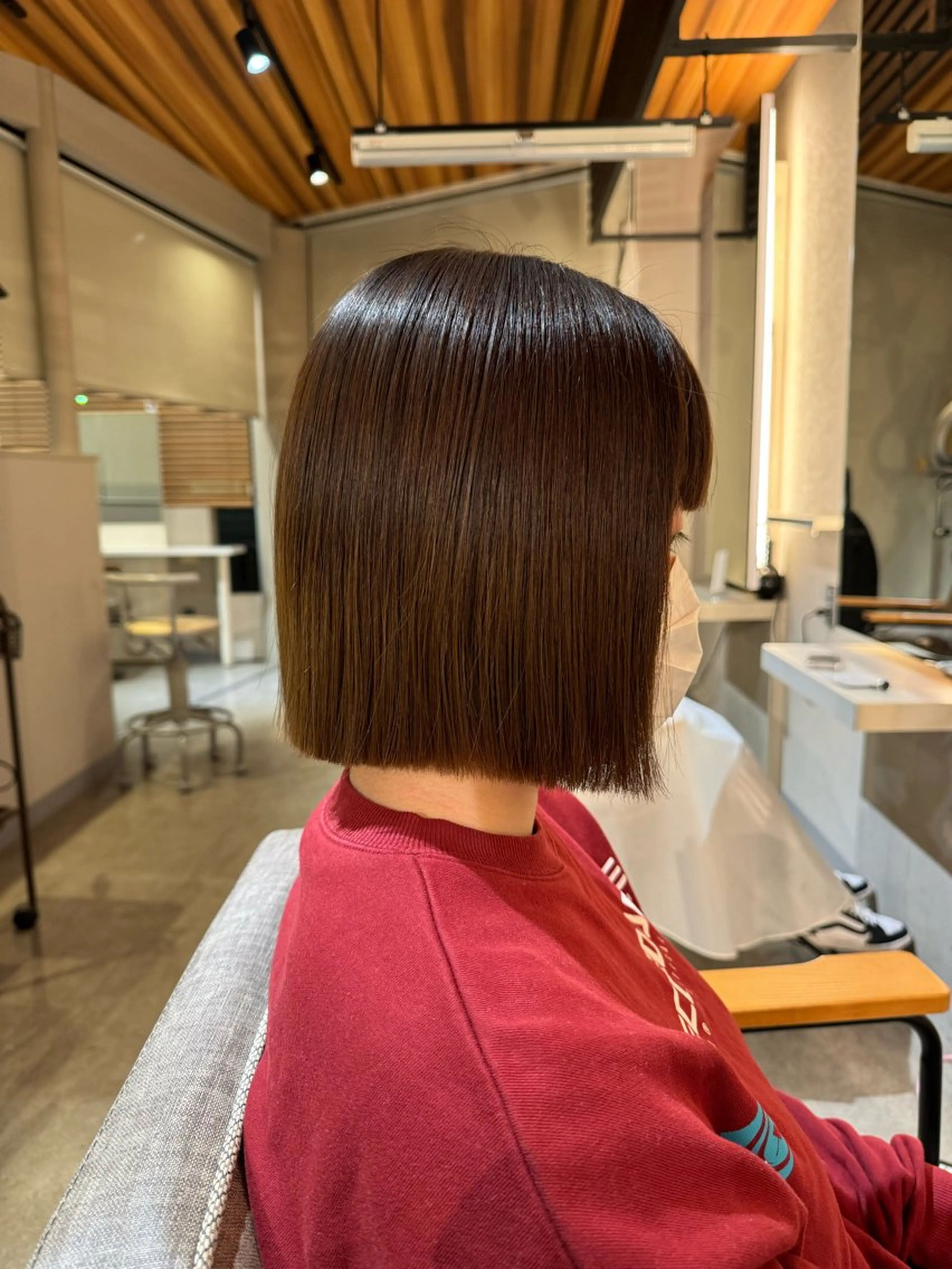 ショート 山下 遼香のヘアスタイル