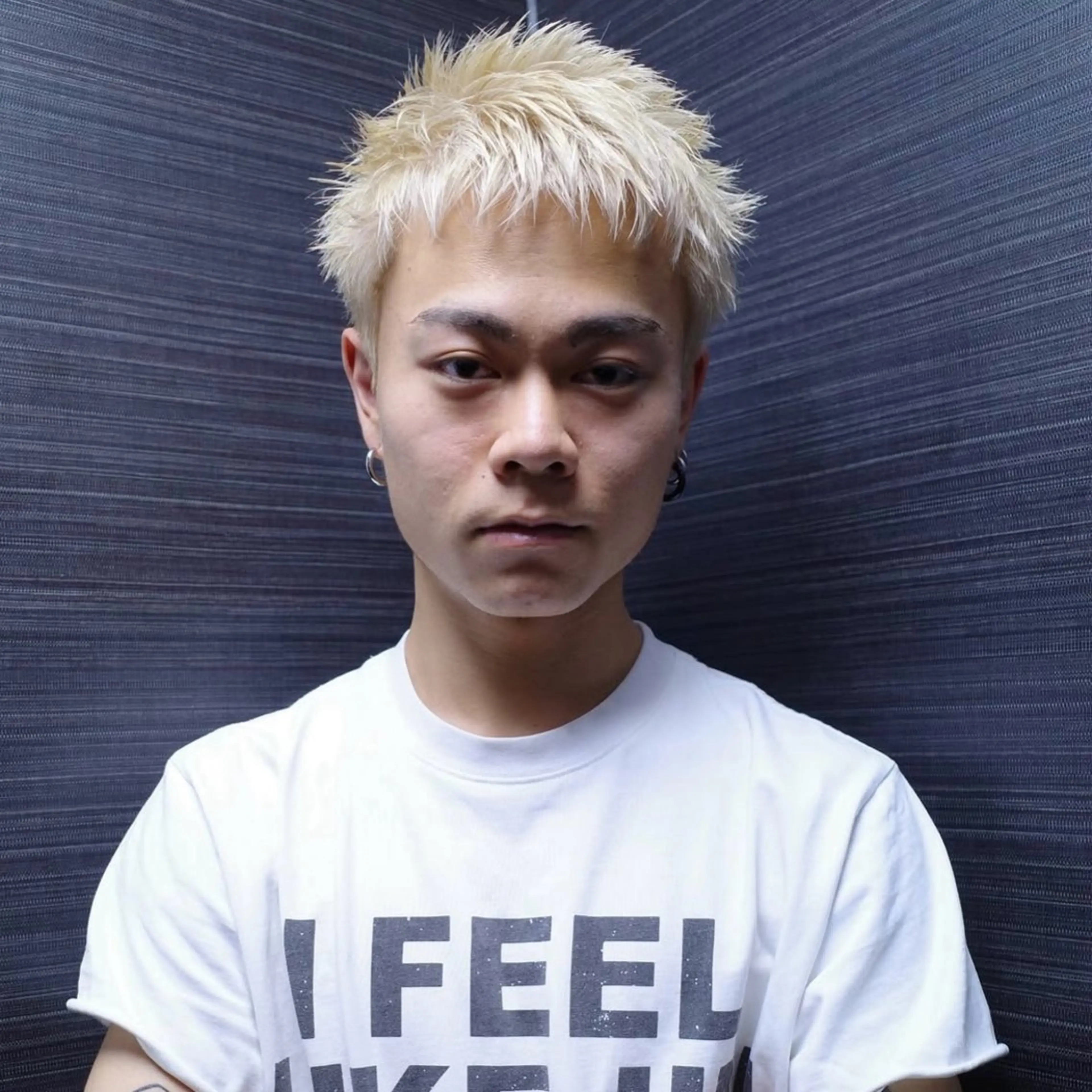 カラー メンズ カット パーマ ハイトーン/パーマ/ メンズ / 櫻本🌐のヘアスタイル