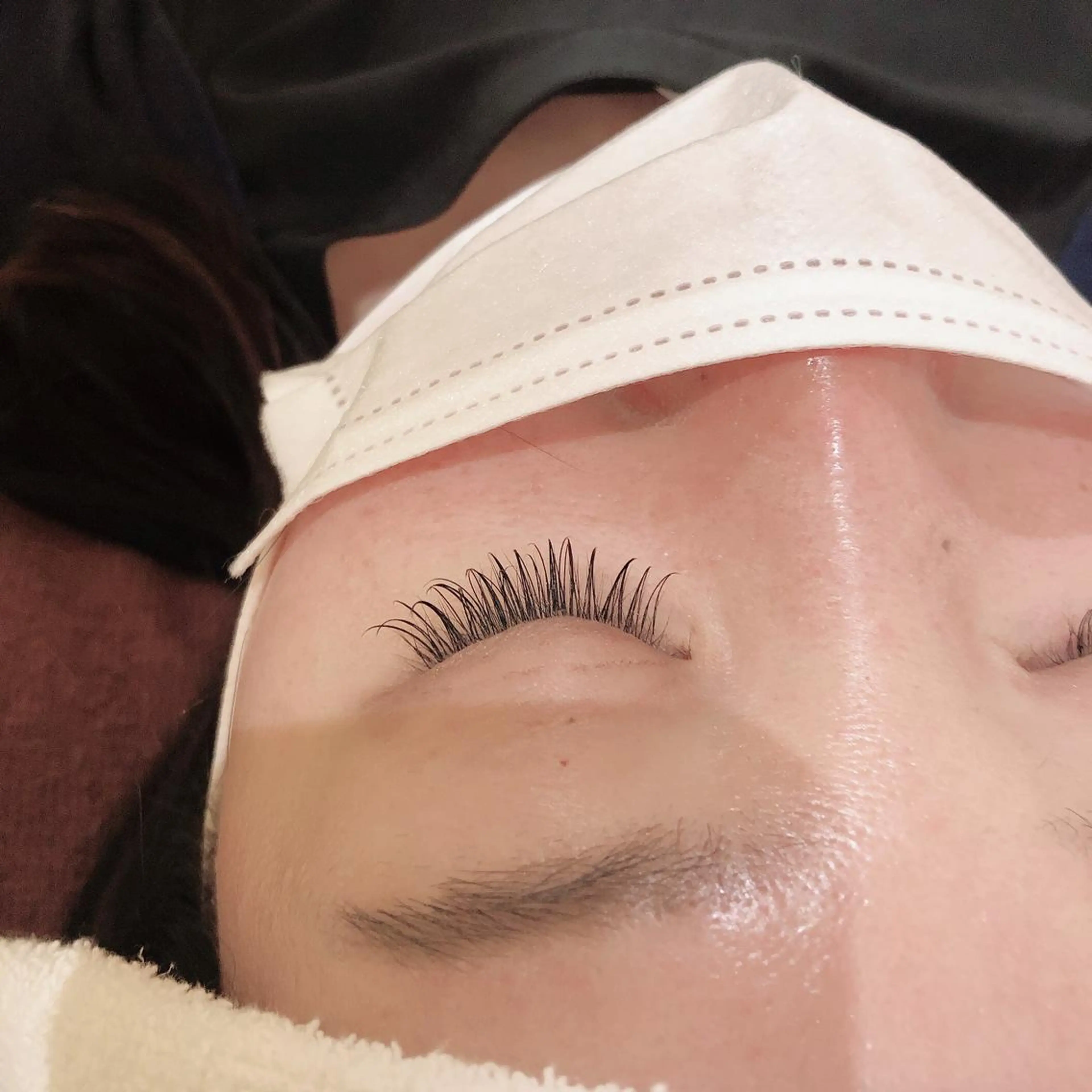 マツエク・マツパ フラットラッシュ セーブル まつげパーマ🩷 pld南草津のマツエク・マツパデザイン