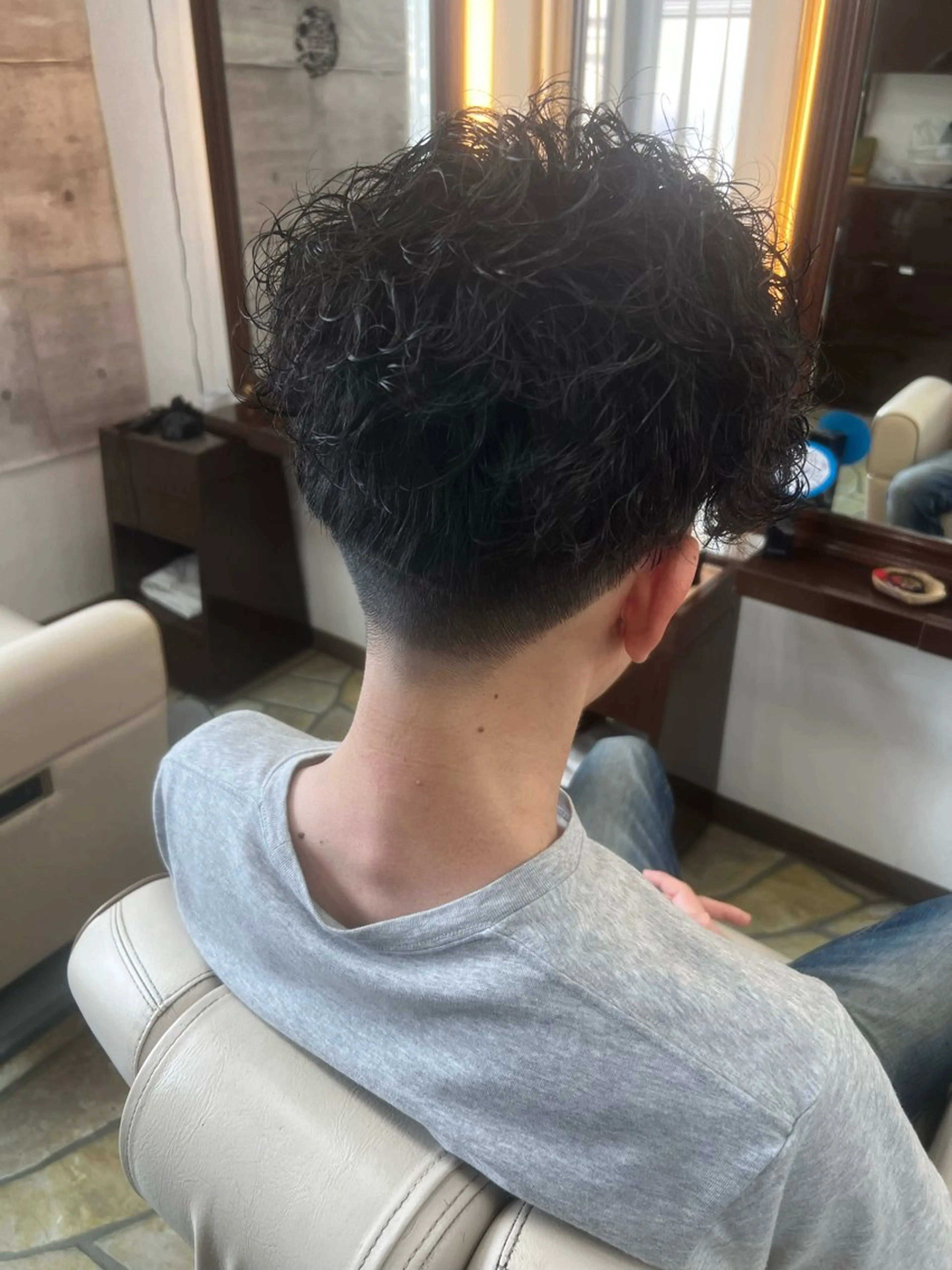 パーマ メンズ カット パーマ トリートメント Shouki .222のヘアスタイル