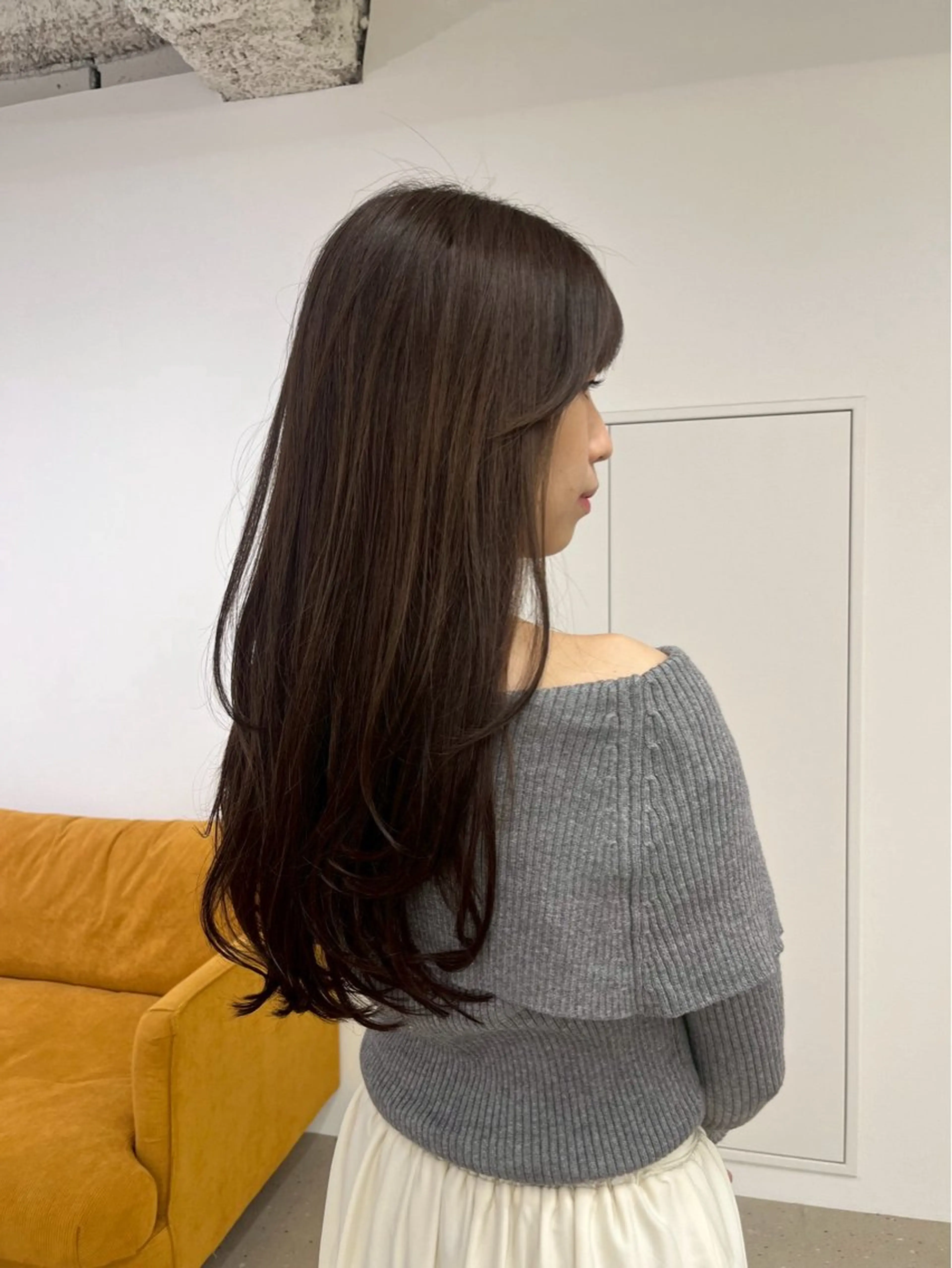 ロング レイヤーカット 池田 未瑠のヘアスタイル