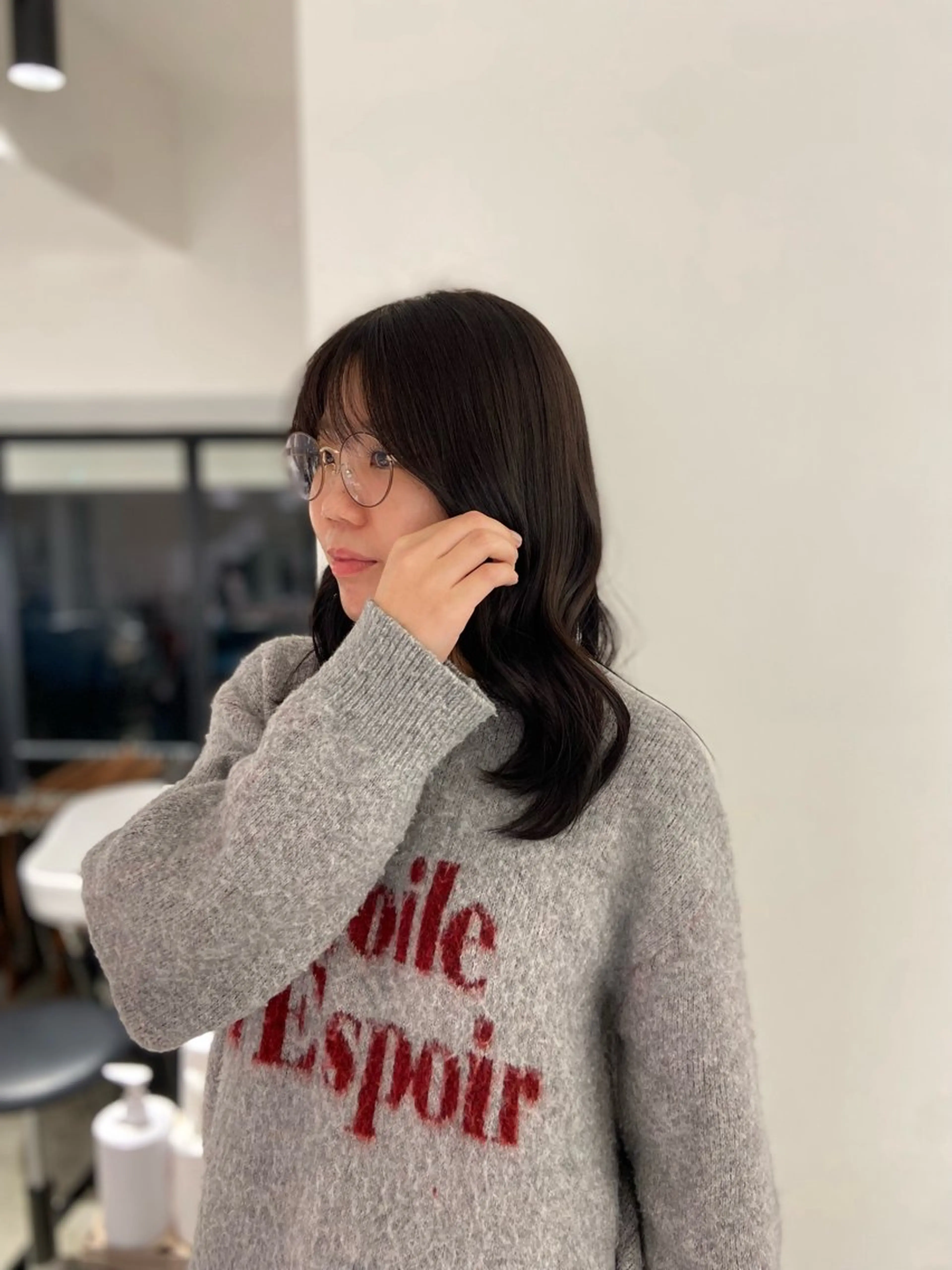 カラー UNBIRTHDAY いずみのヘアスタイル