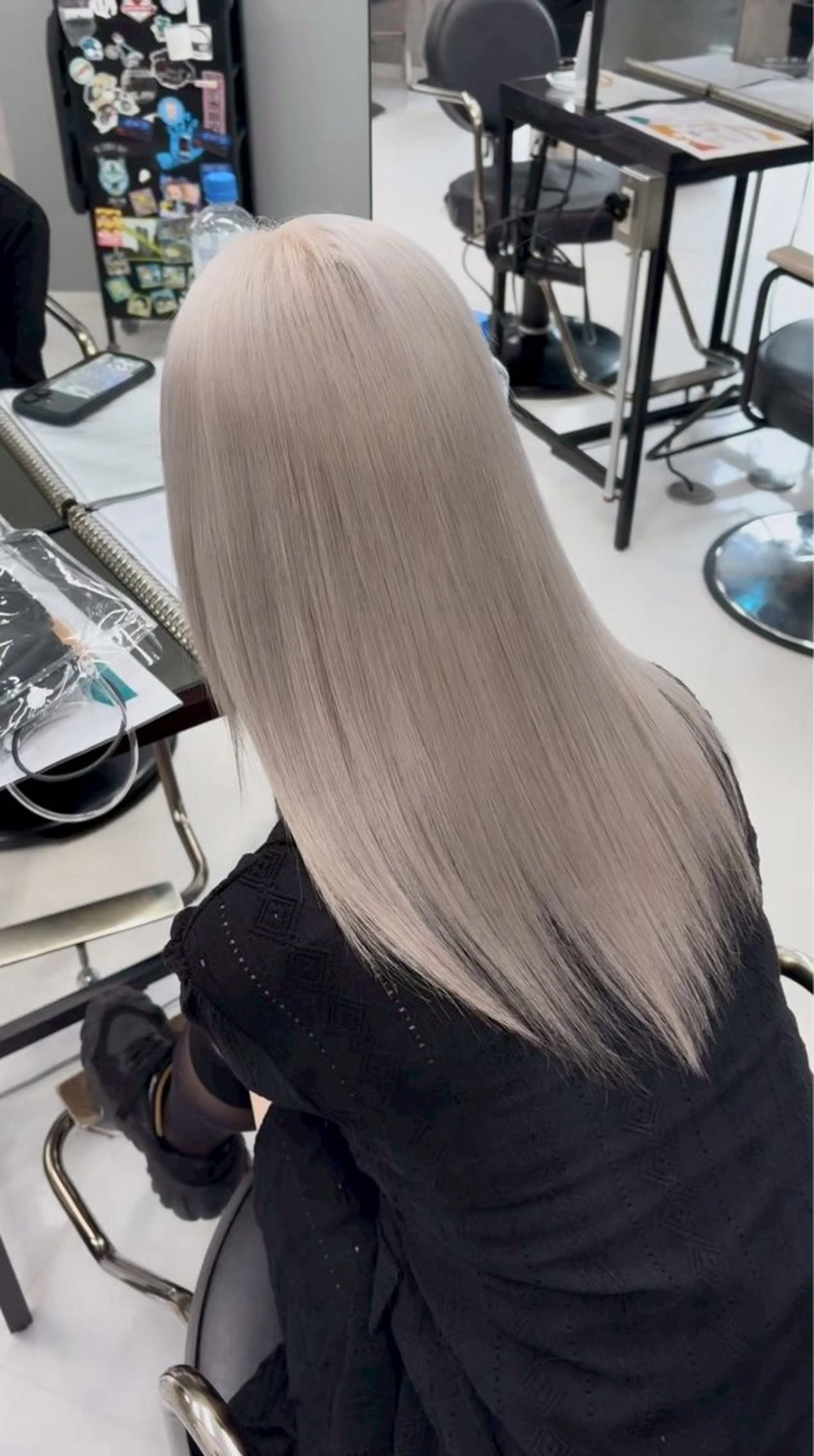 カラー ❄️【透明感カラー】 カノ❄️のヘアスタイル