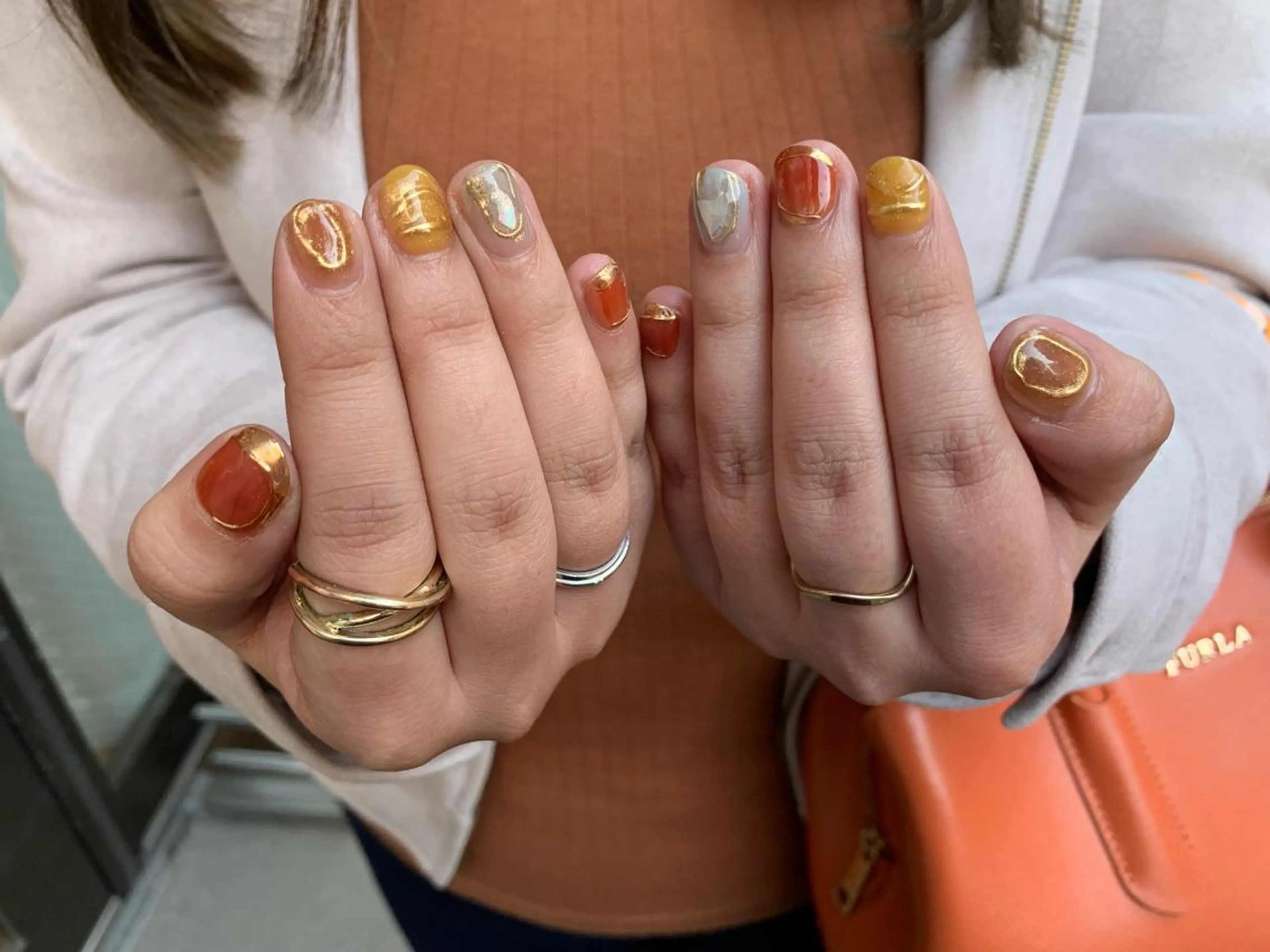 ネイル キラキラネイル 持ち込み マキノ ユイのネイルデザイン