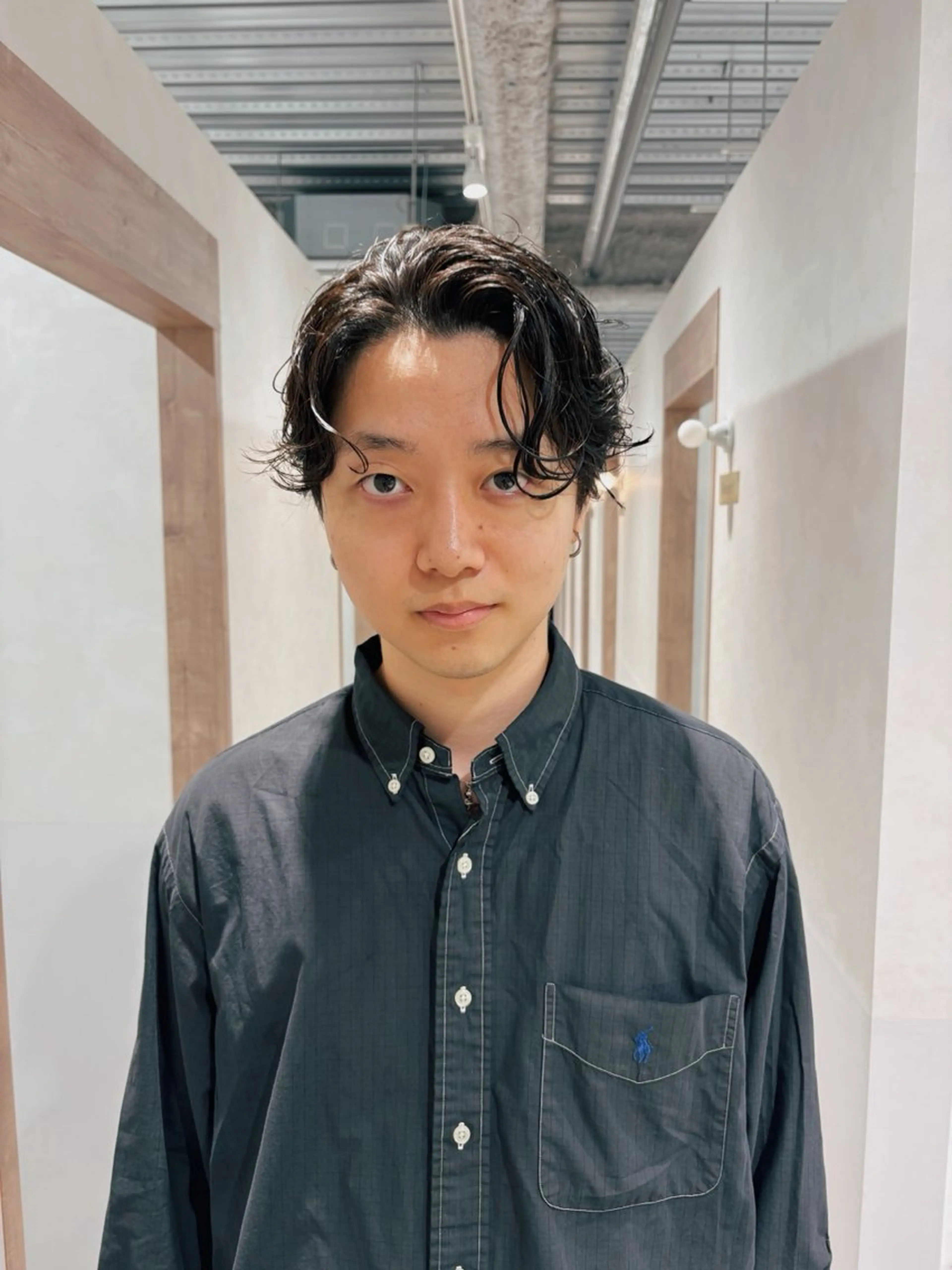 パーマ メンズ メンズパーマ/メンズ カット　田中気理真のヘアスタイル