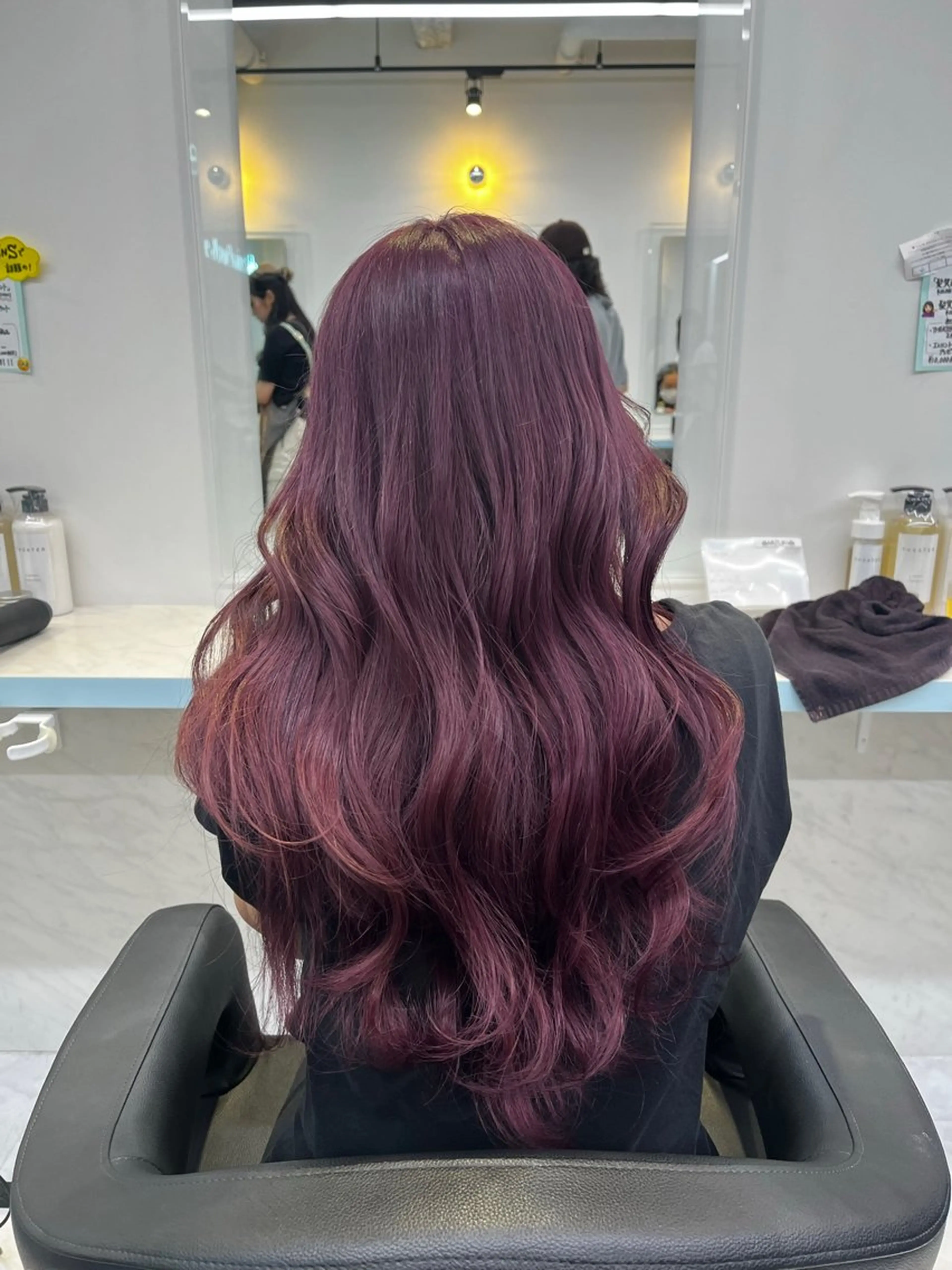 ロング カラー ヘアカラー トリートメント ブリーチカラー 🩵MIZUKIのヘアスタイル