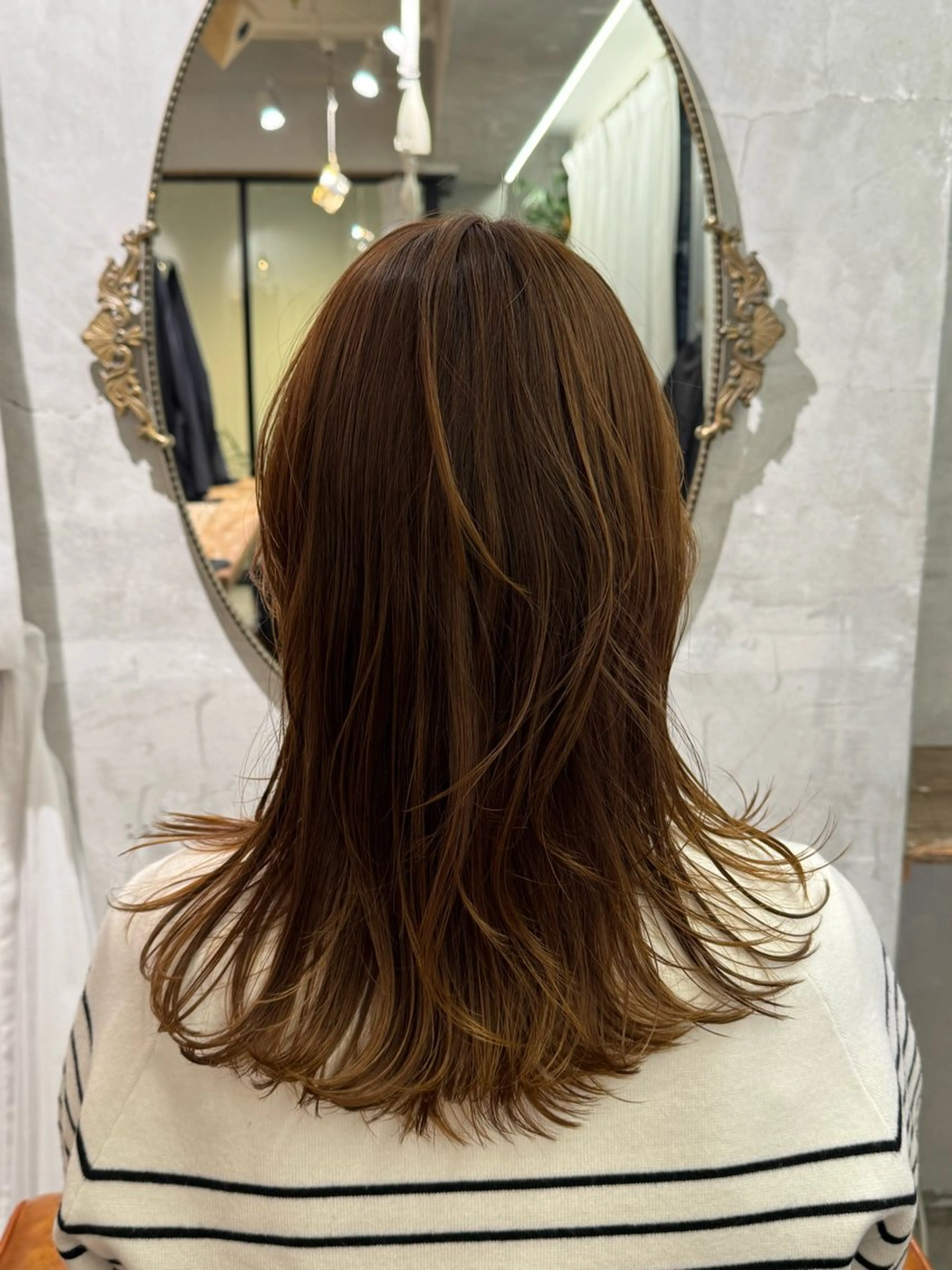 カラー 千田 珠子のヘアスタイル