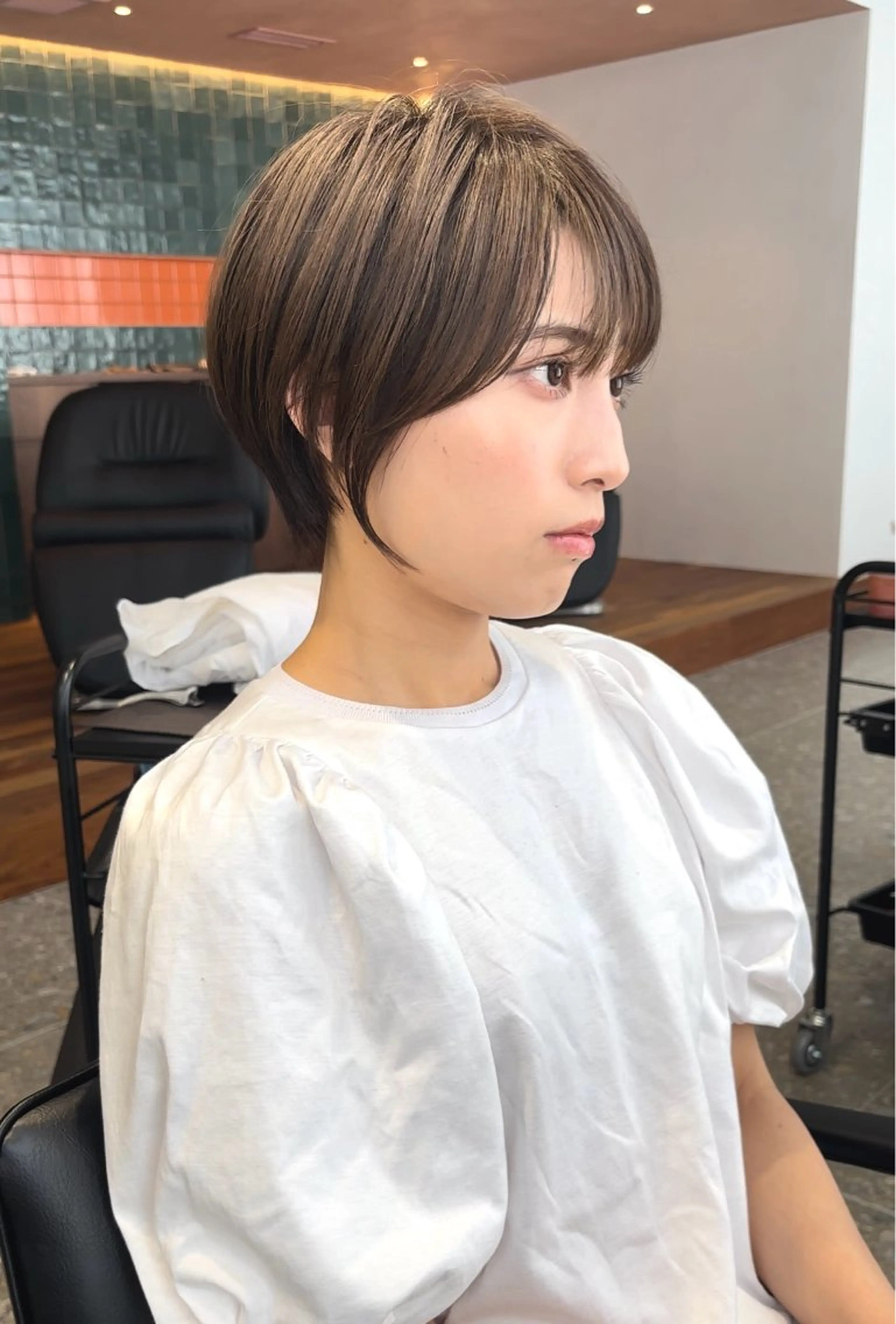 ショート ショートボブ／川崎 子安健太のヘアスタイル