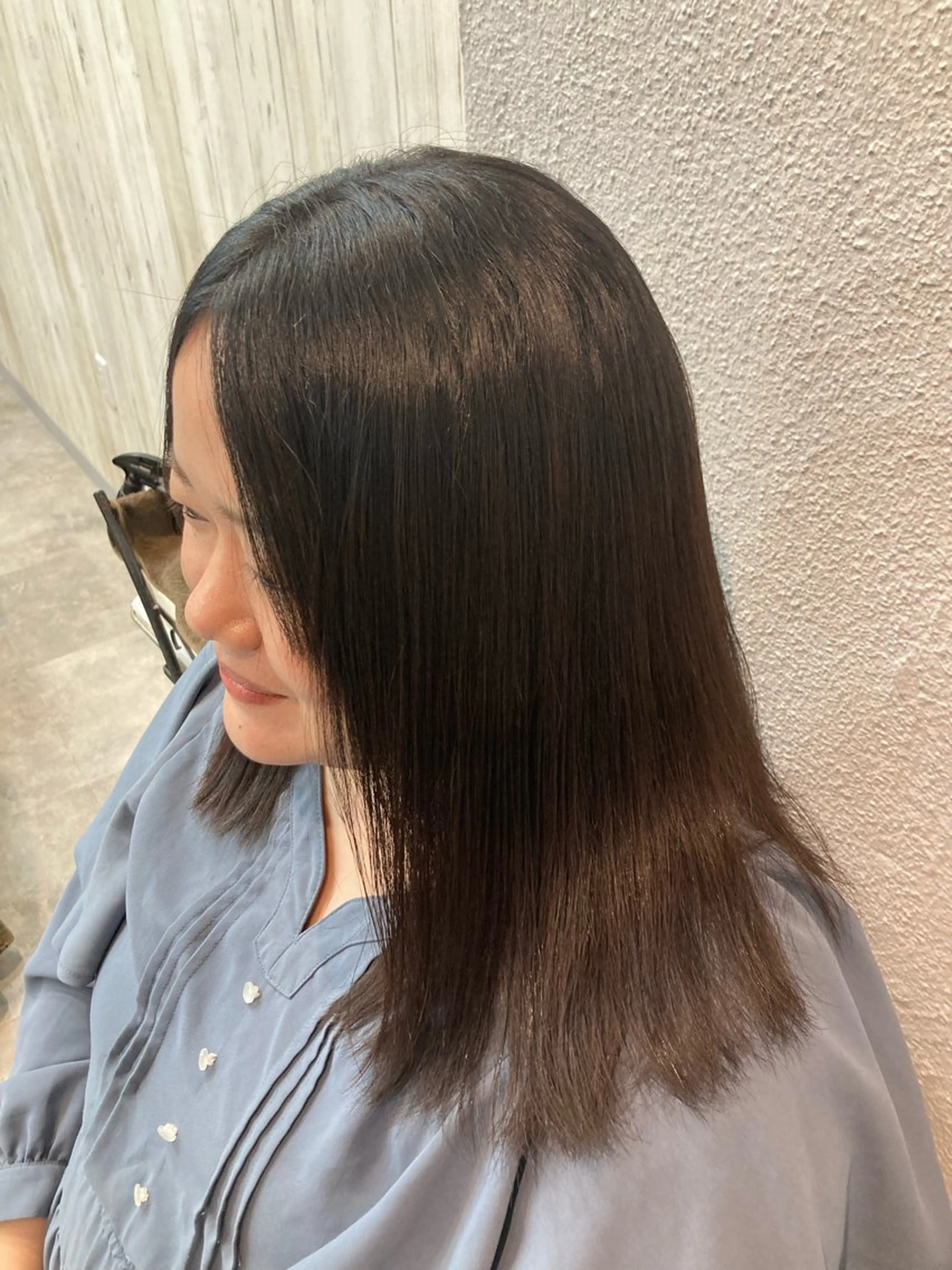 ミディアム 暖色カラー💞 菊地しおんのヘアスタイル