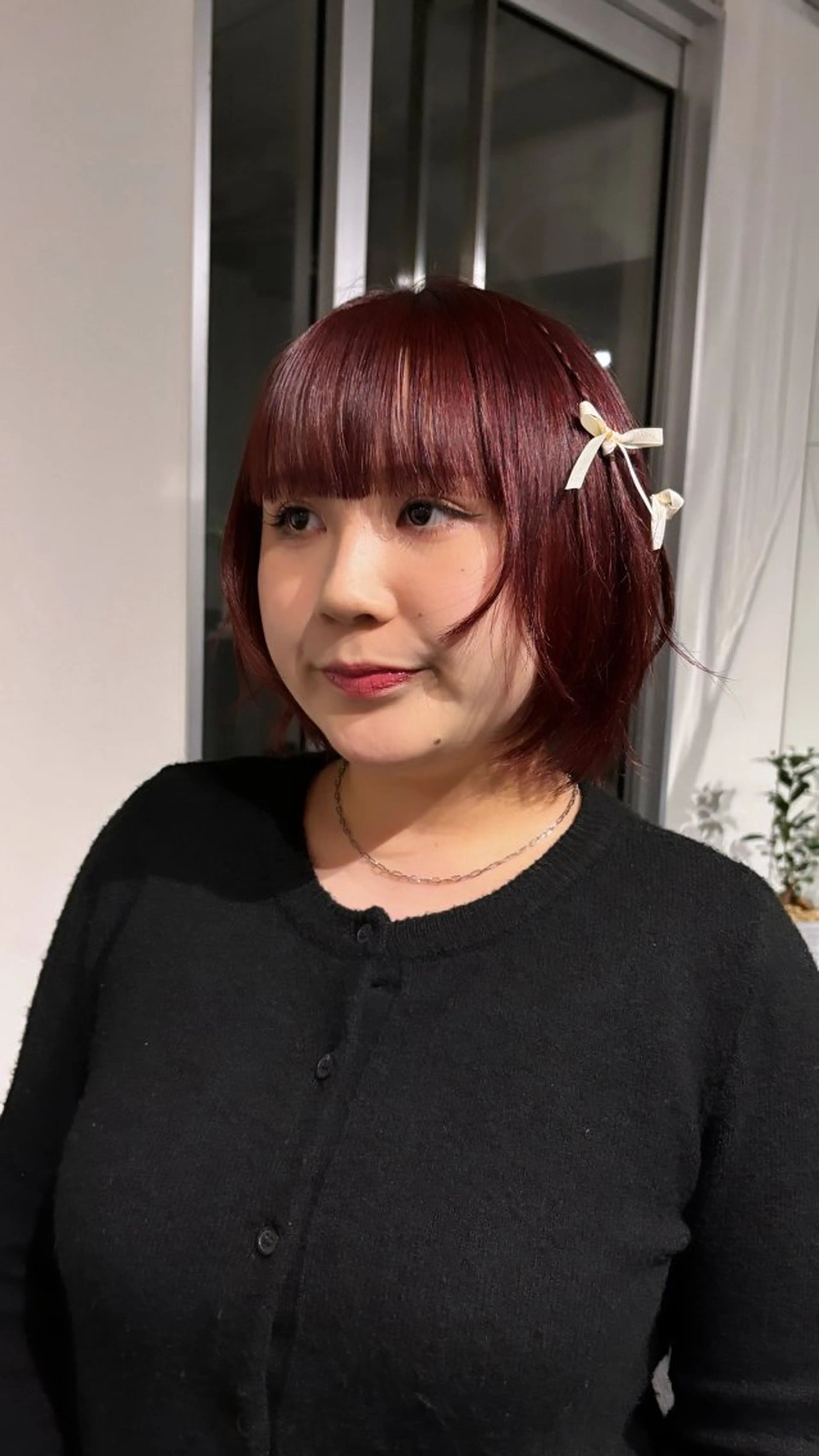 ミディアム カラー 夏実 natsumiのヘアスタイル