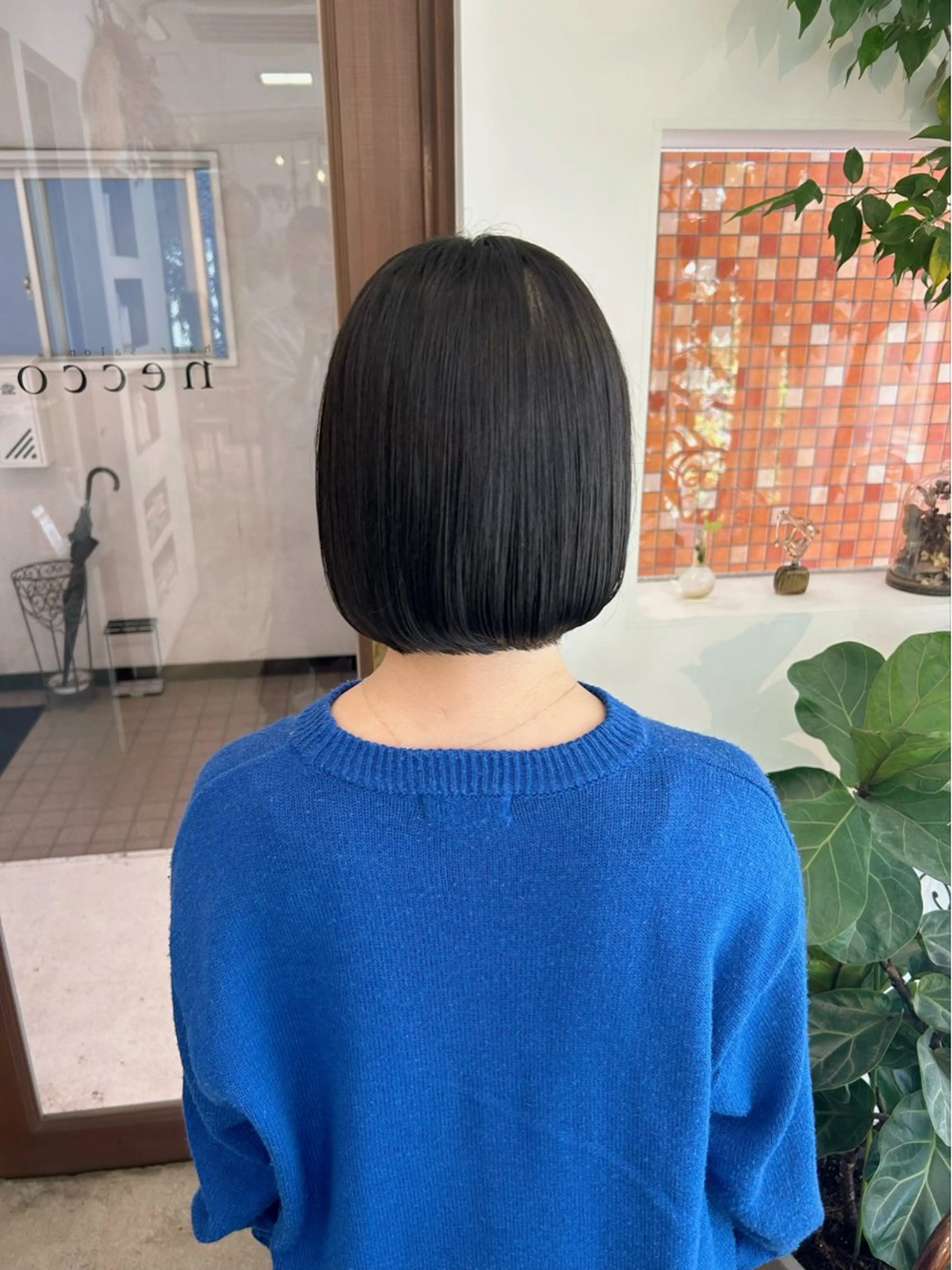 ショート ボブ 谷澤 朋佳のヘアスタイル