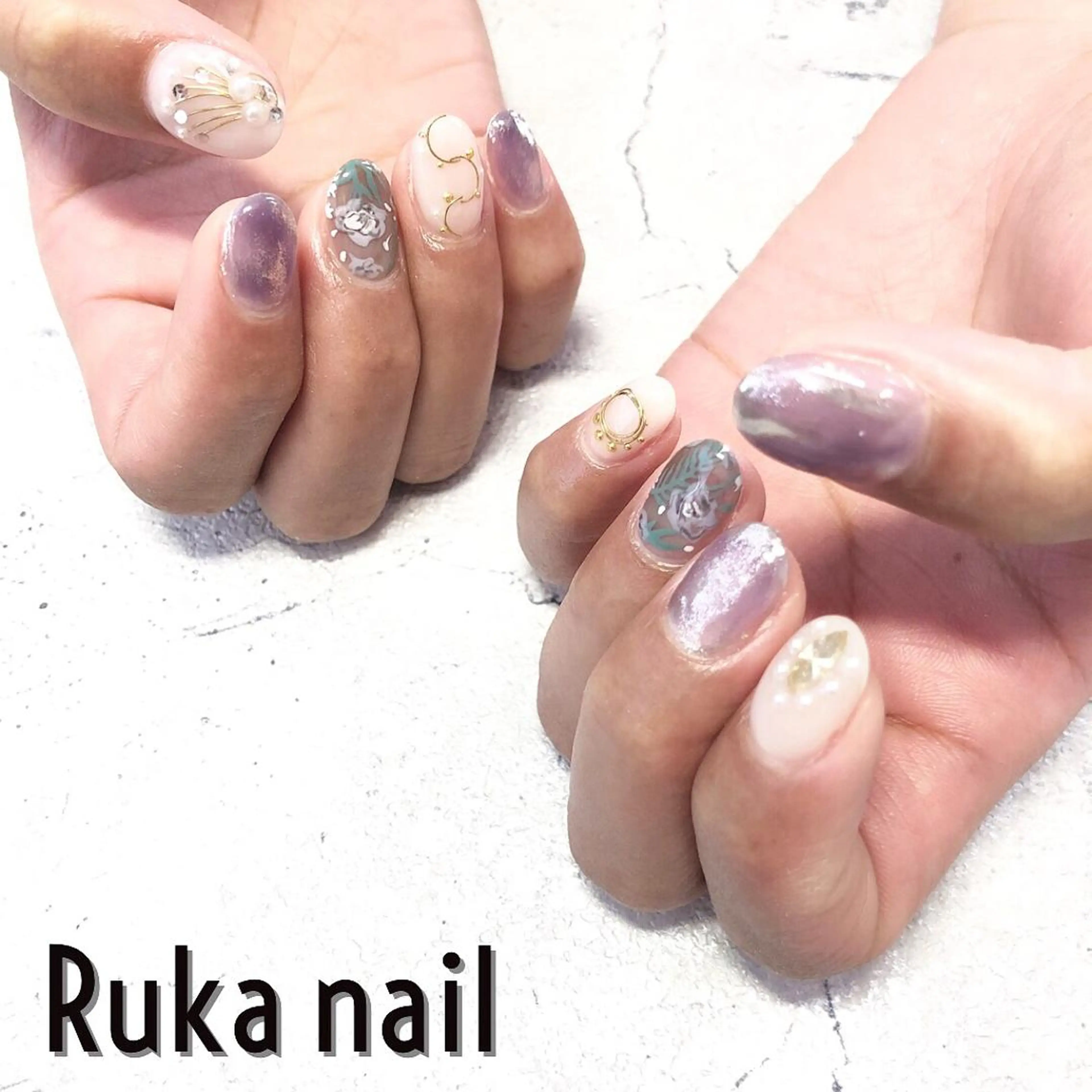 ネイル Ruka nail 【ﾙｶ ﾈｲﾙ】のネイルデザイン