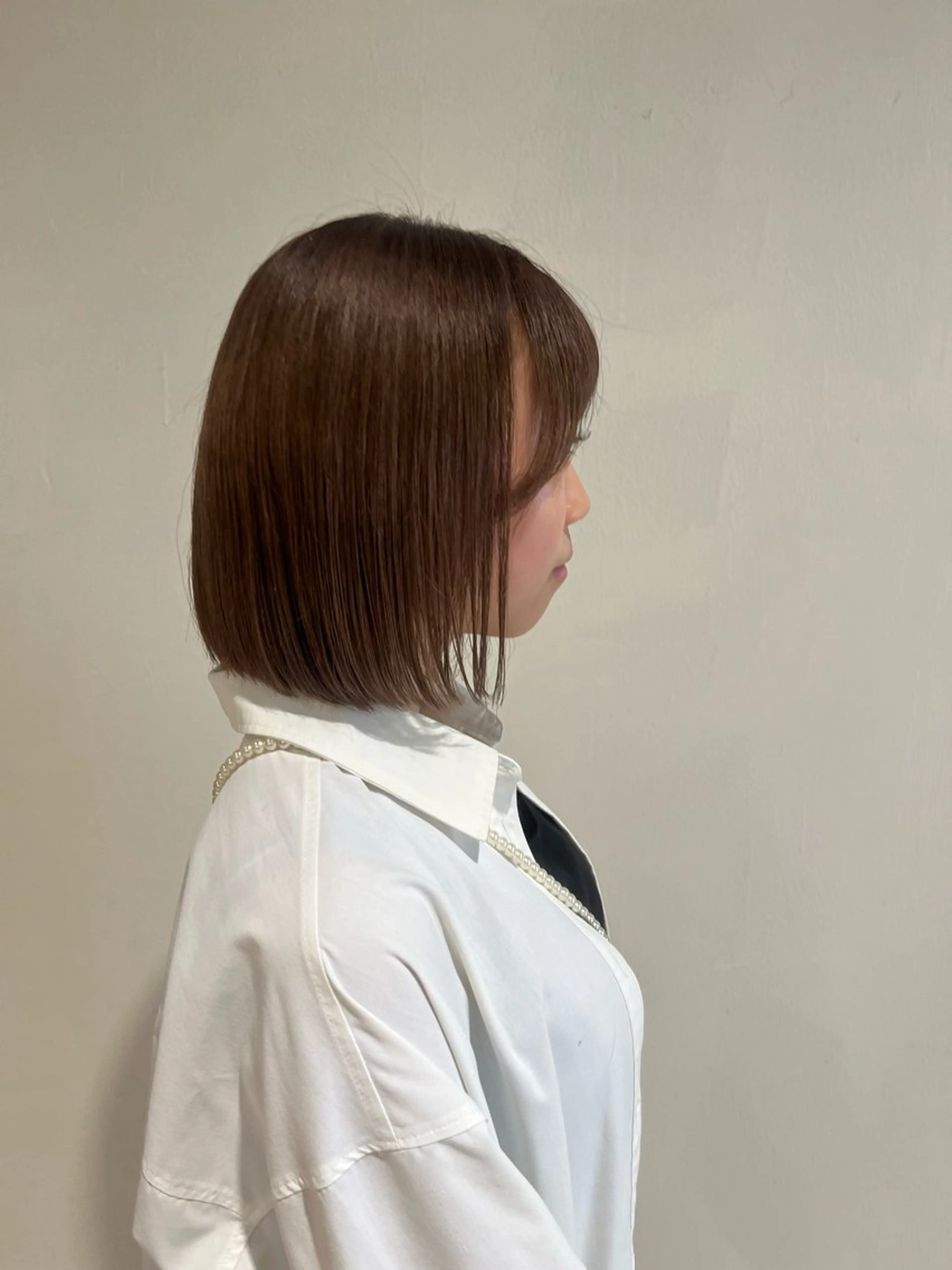 カラー ブラウンカラー 透明感カラー ダブルカラー ヘアカラー ルプラボウ　小野寺 菜穂/豊橋/パーマのヘアスタイル