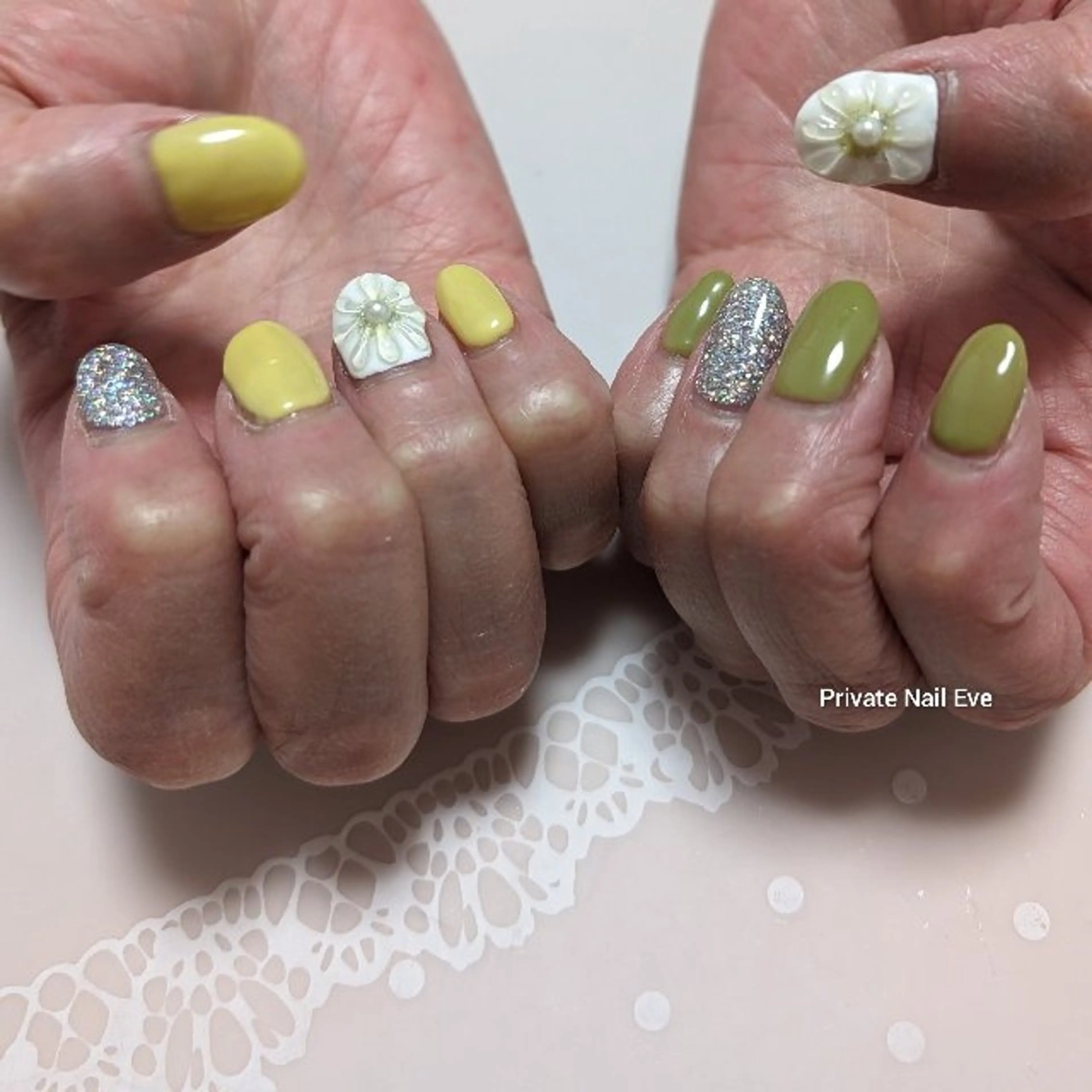 ネイル 持ち込み ぷっくりネイル ハンドネイル ネイル junkoのネイルデザイン