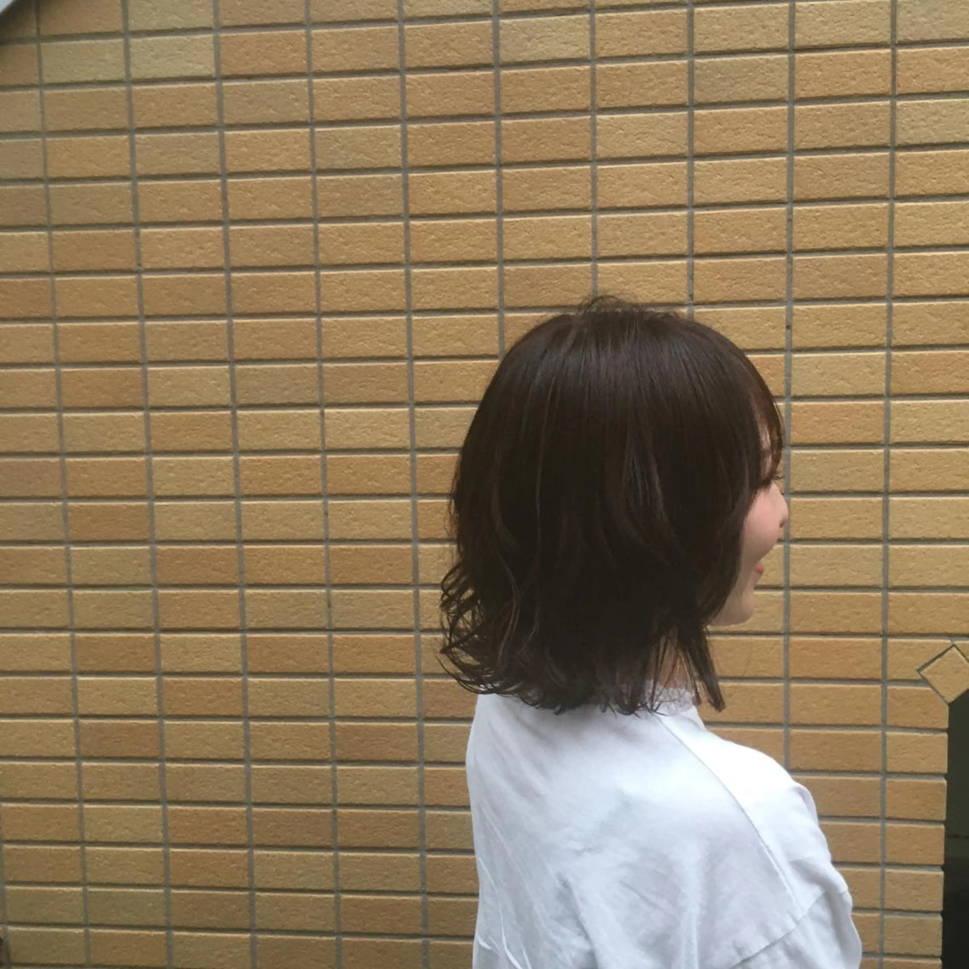 ミディアム カラー カット ヘアカラー トリートメント しのはら まどかのヘアスタイル