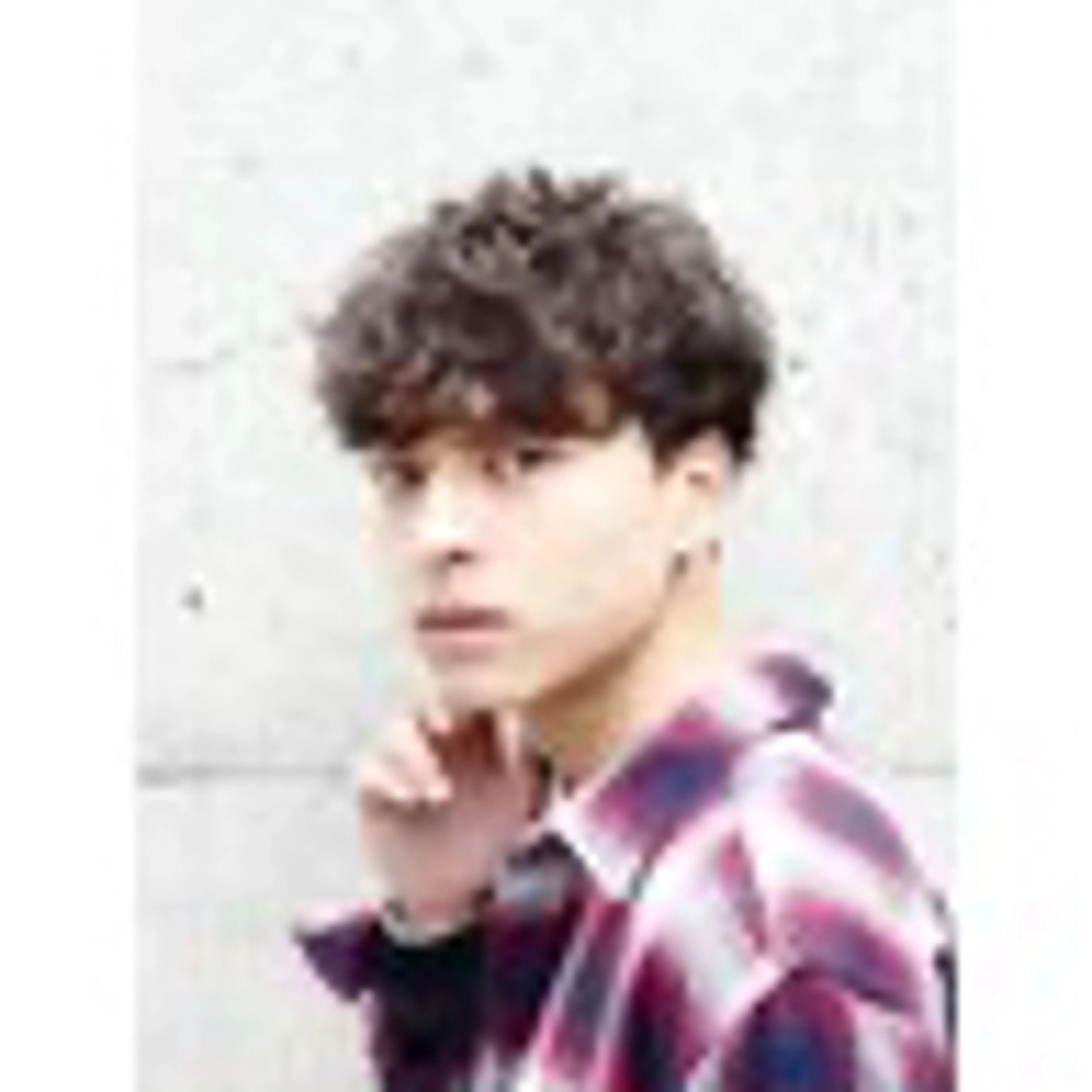 【メンズ】カット＋無造作パーマの写真