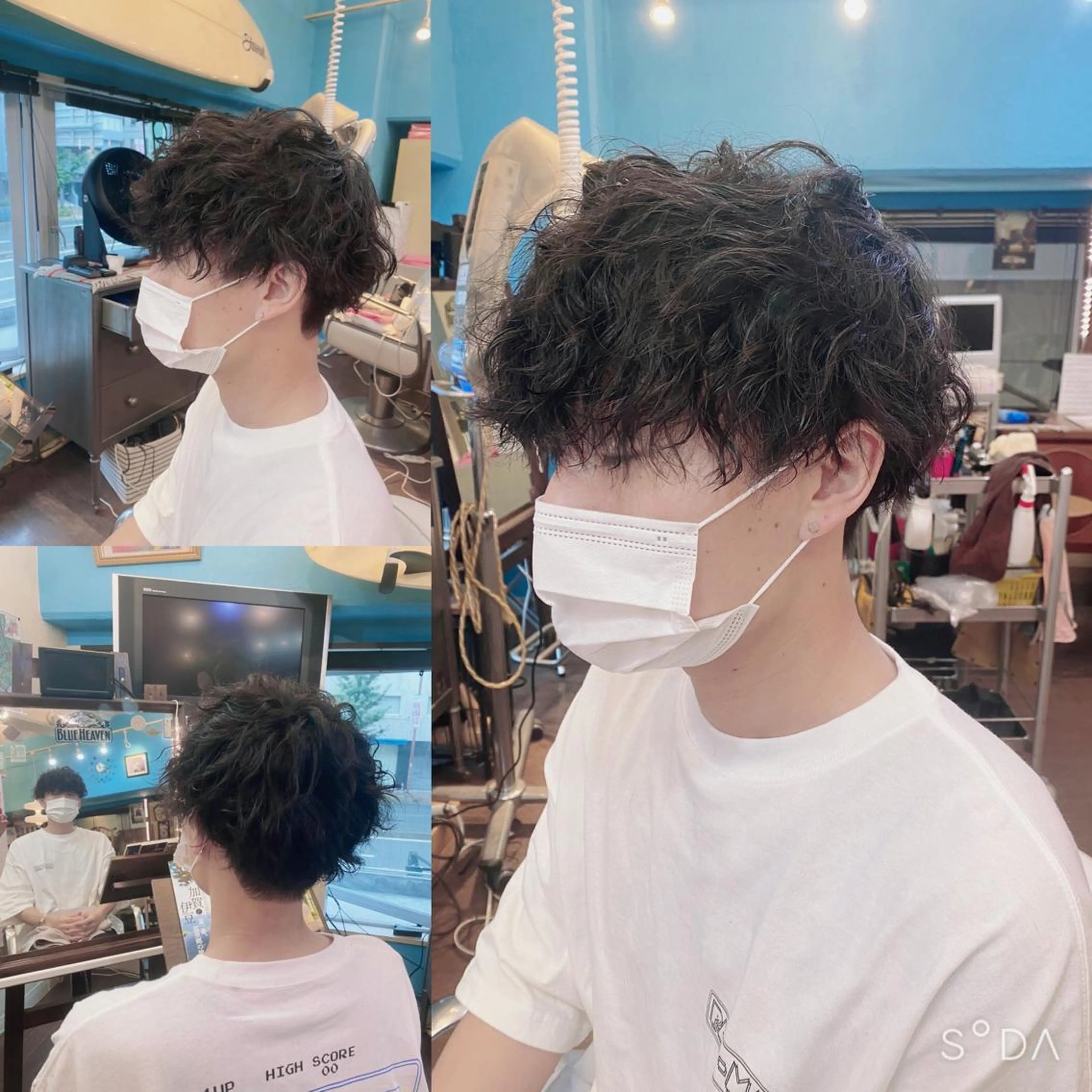 ショート パーマ ma-pa TAKESHIのヘアスタイル