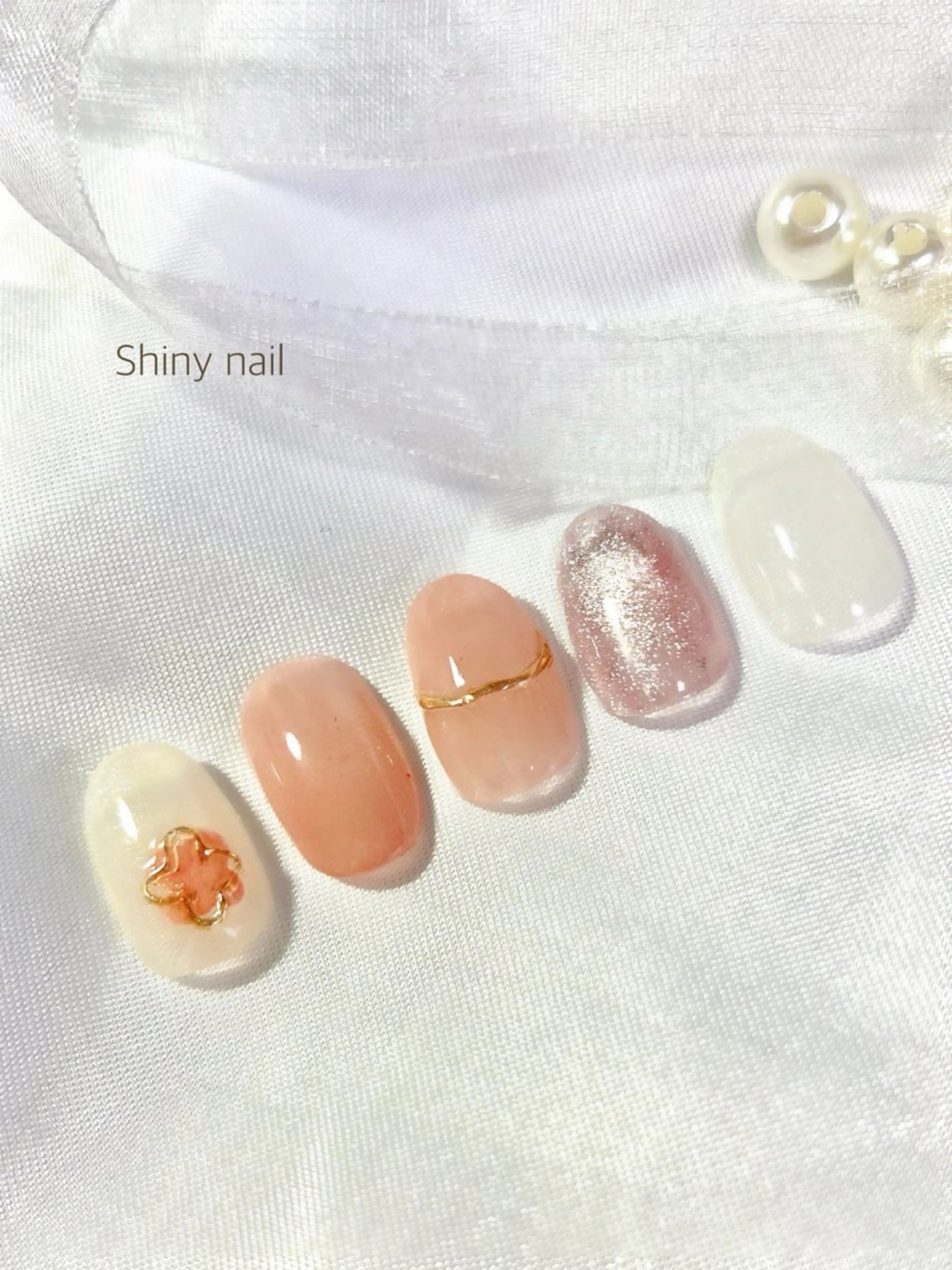 ネイル ピンク 澤野 友理のネイルデザイン