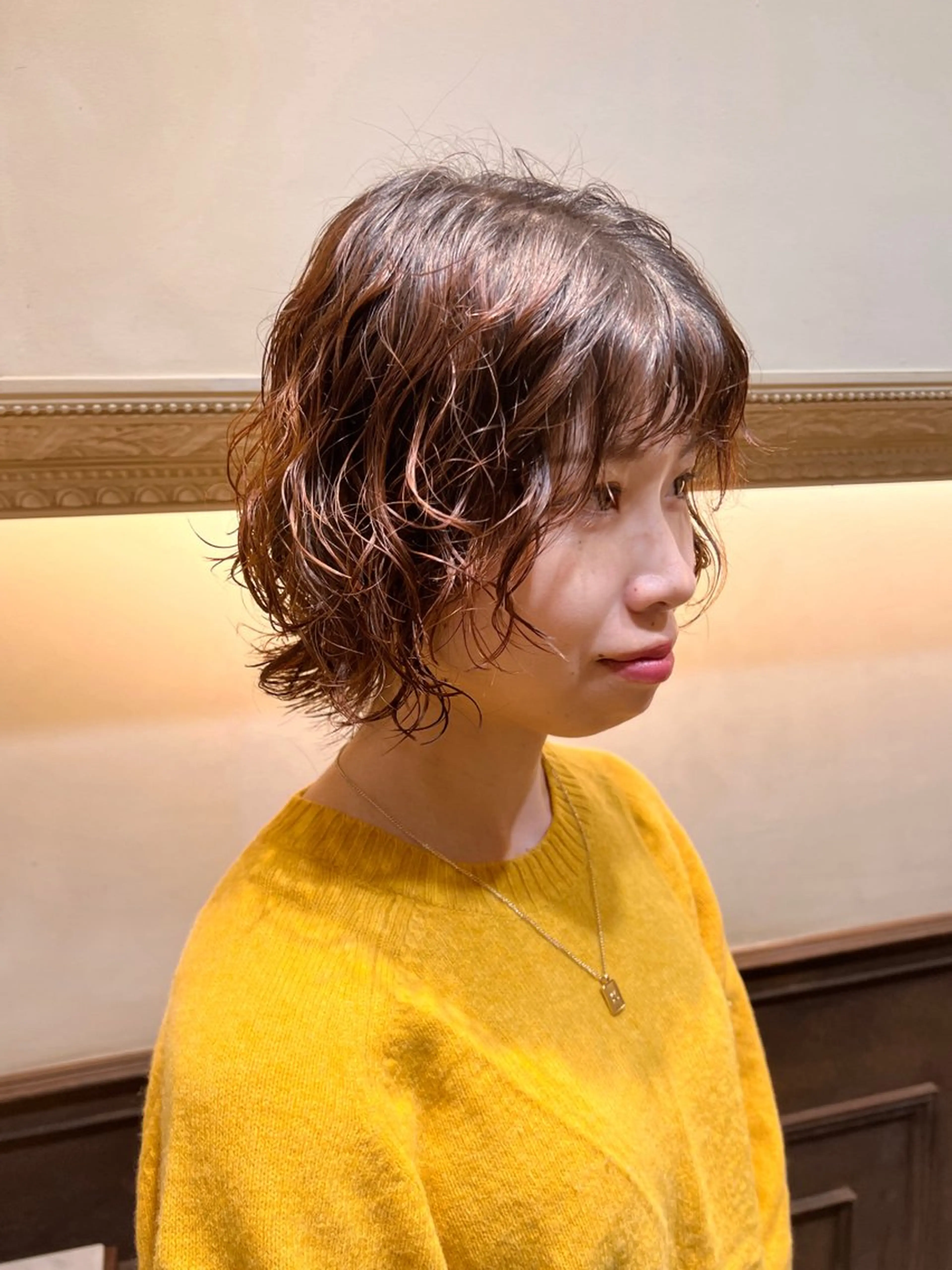 ミディアム MINX中村 公亮/デザインパーマのヘアスタイル