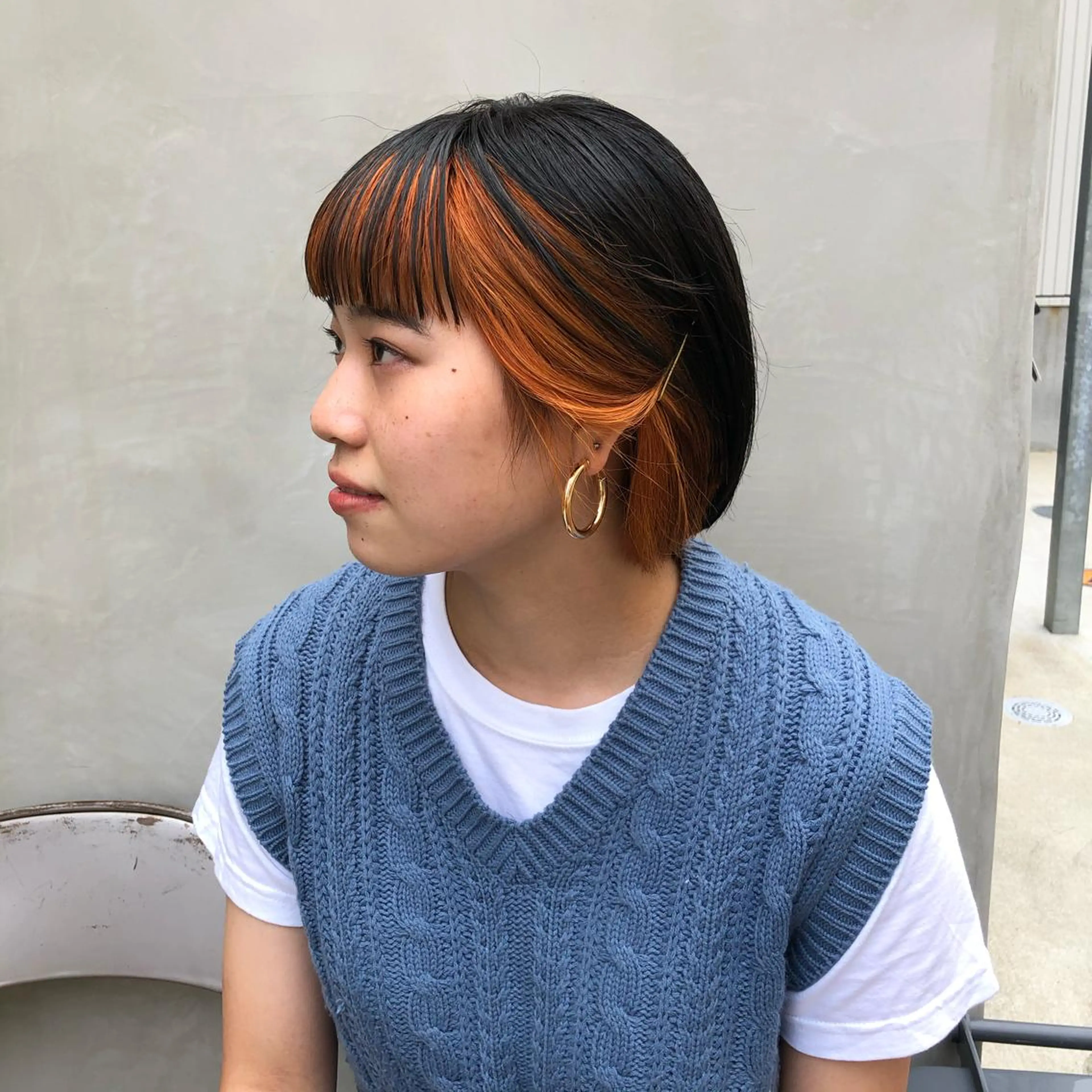 ショート カラー ヘアアレンジ MAEDA MADOKAのヘアスタイル