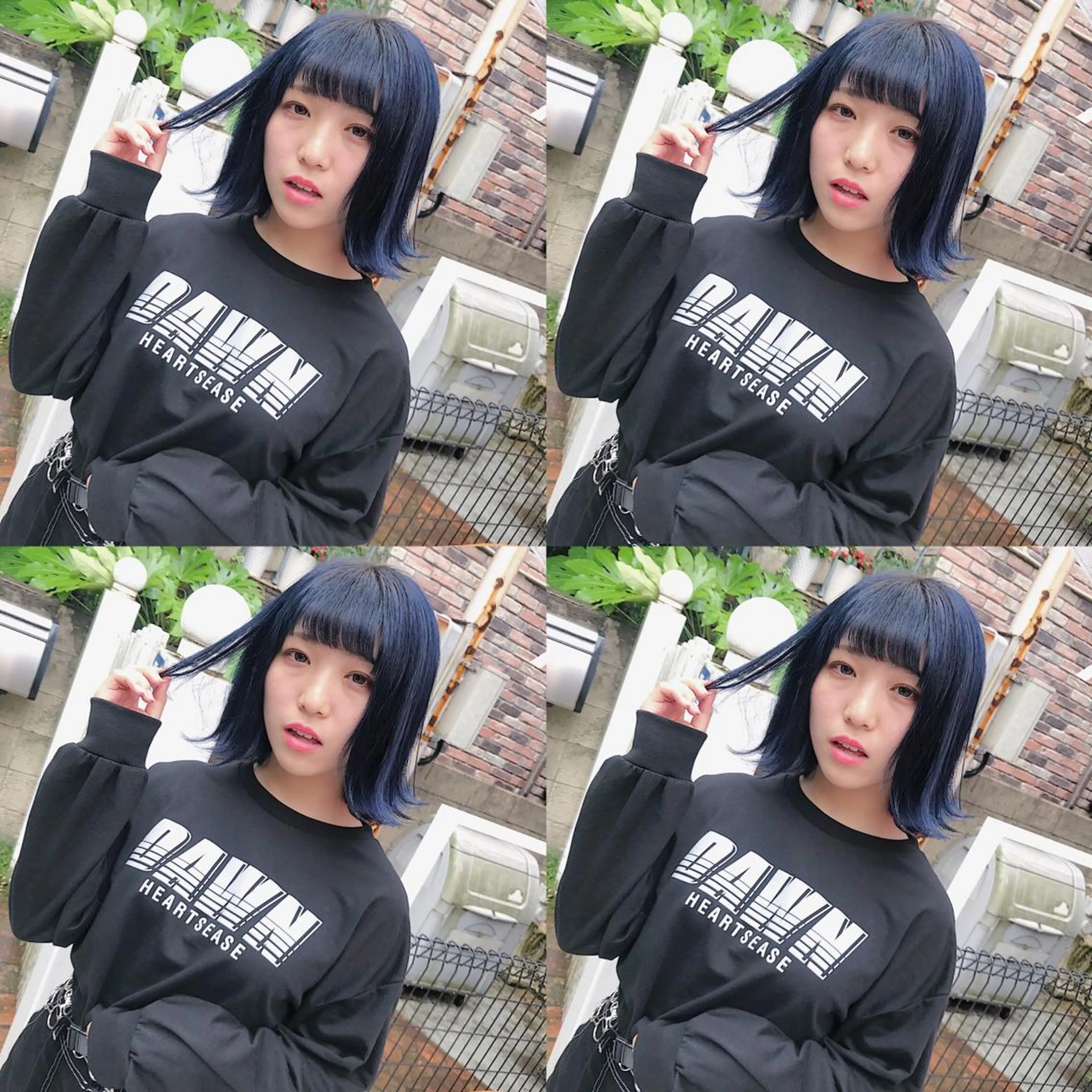 ミディアム カラー ヘアアレンジ カット ヘアカラー トリートメント TAKUMAブリーチ /切りっぱなし🪽のヘアスタイル