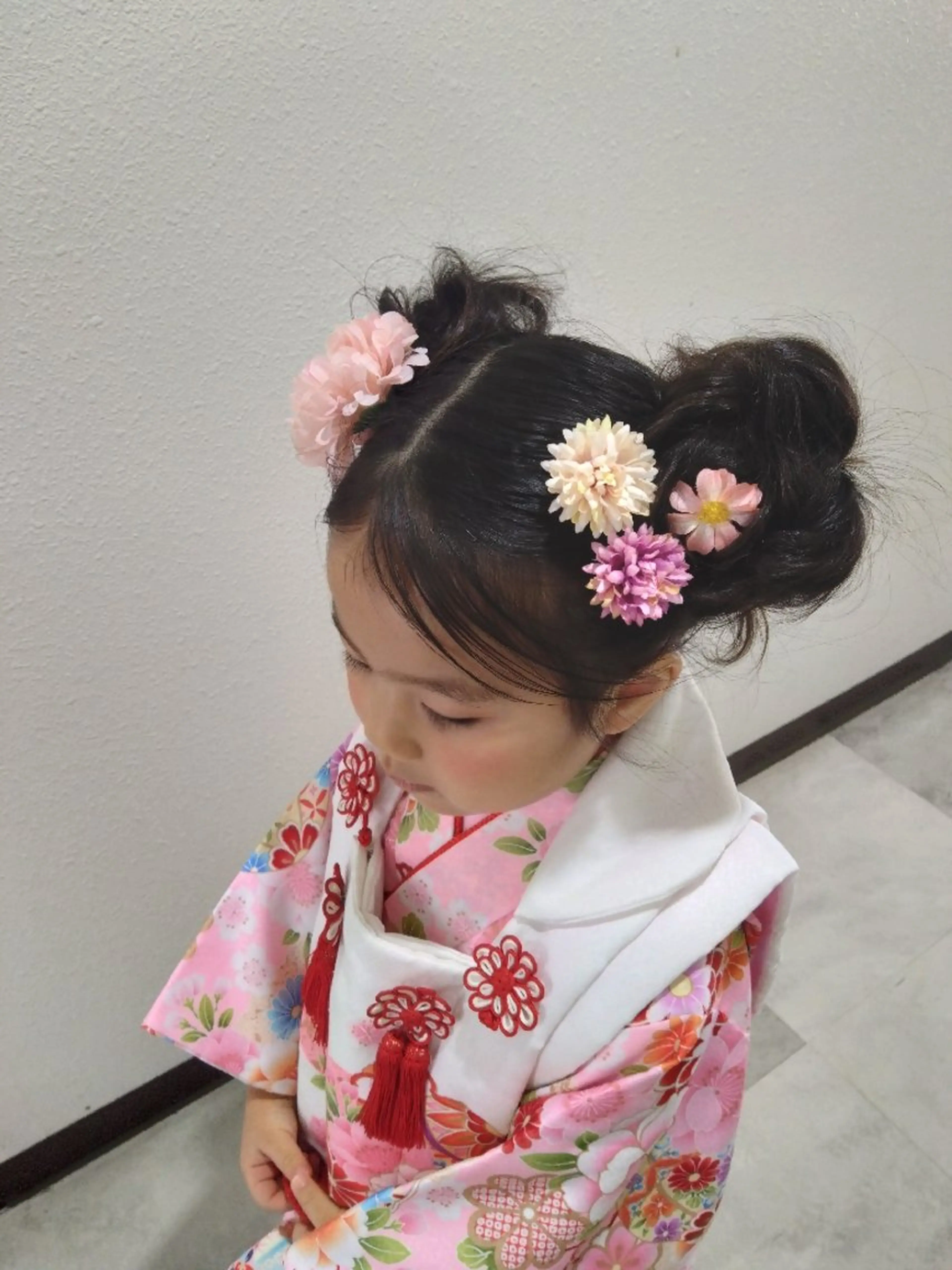 ロング ヘアアレンジ Hair&Make  Delight*のヘアスタイル