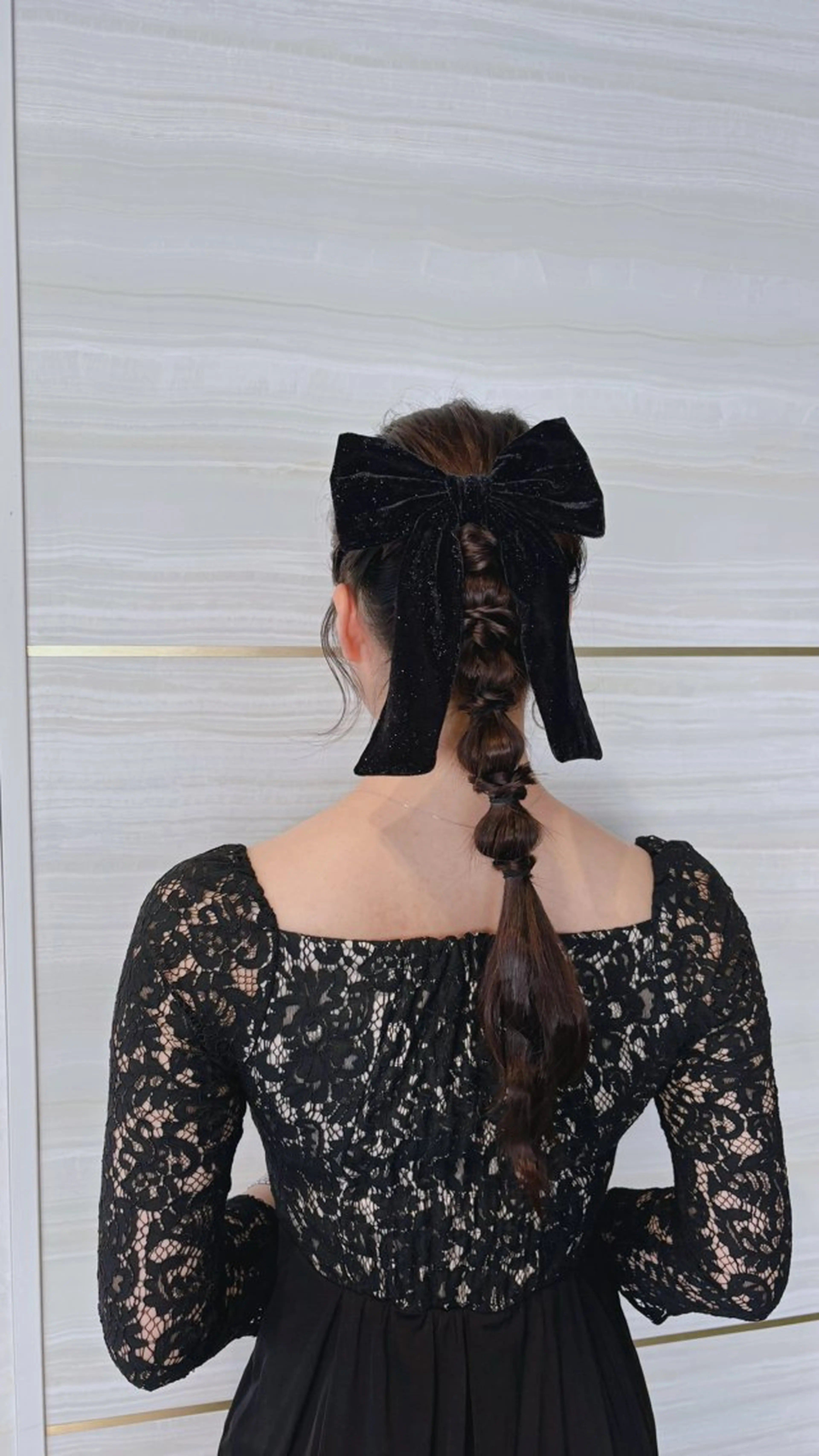 ロング ヘアアレンジ elu あやね 🤍🫧カラーモデルのヘアスタイル