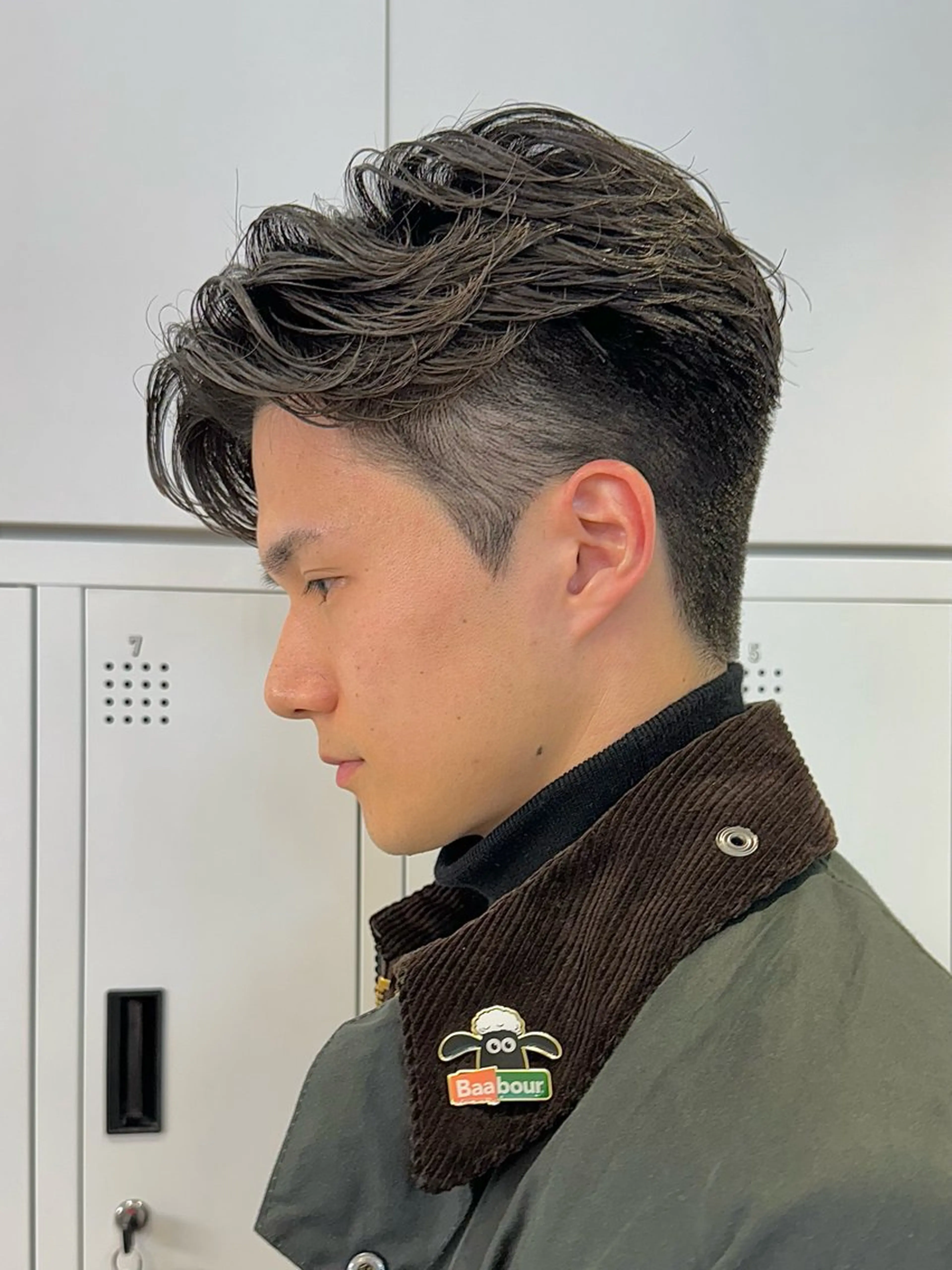 パーマ メンズ カット パーマ 🇰🇷カルマパーマ kaito🇰🇷のヘアスタイル