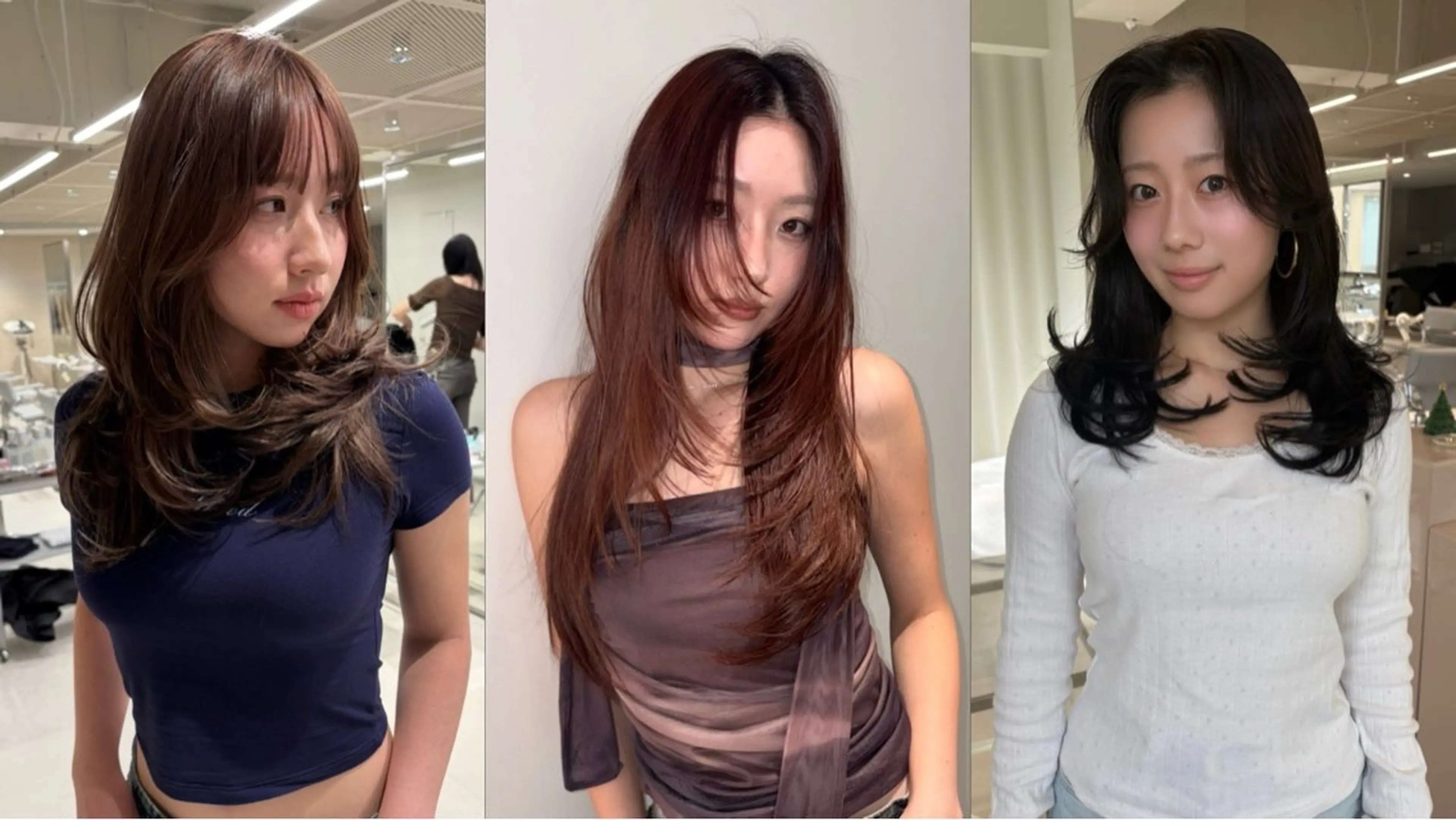 ロング カラー カット 海外レイヤー /NAGISAのヘアスタイル